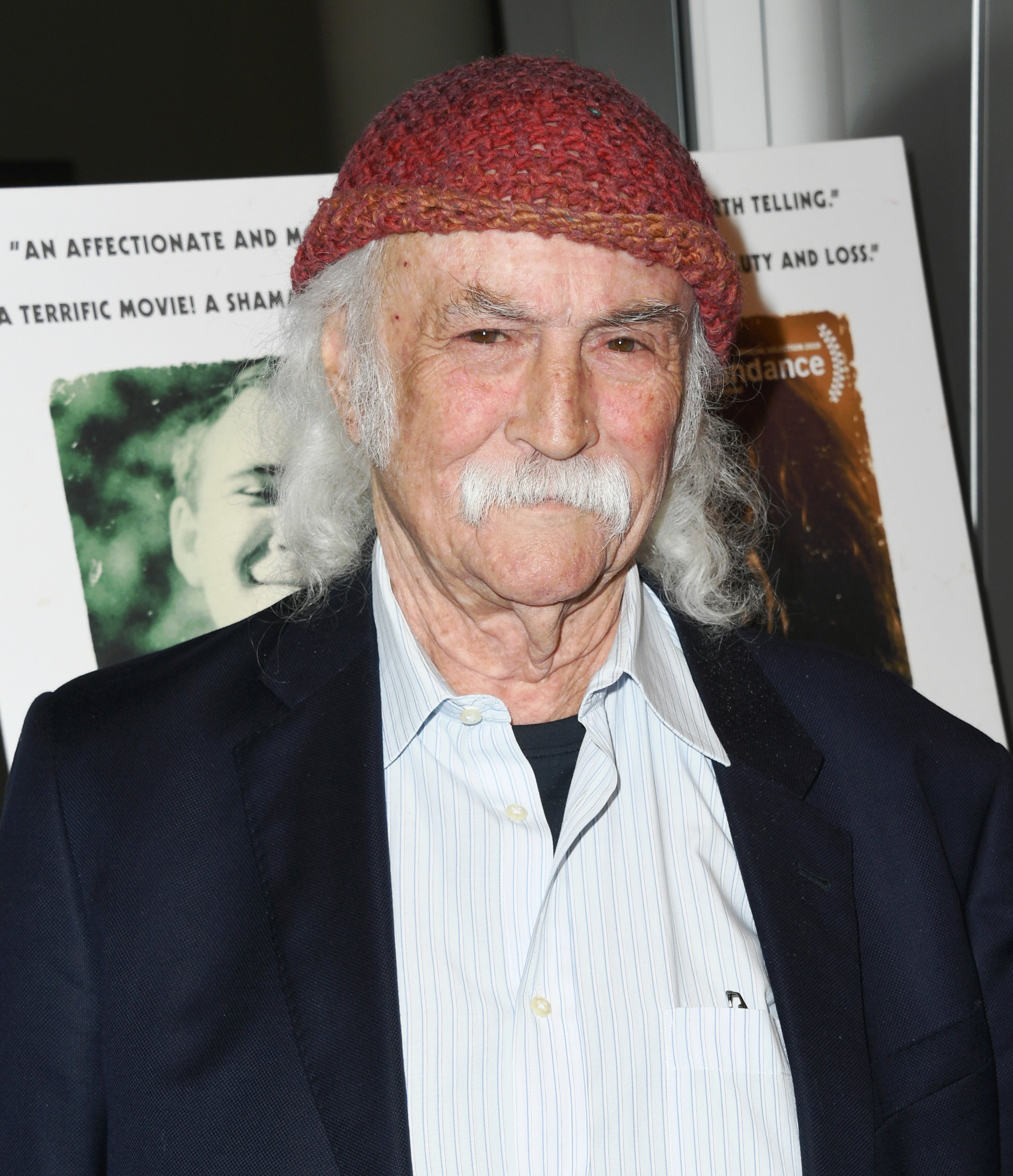 David Crosby at Linwood Dunn Theater on July 18, 2019, in Los Angeles, California. | Source: Getty Images