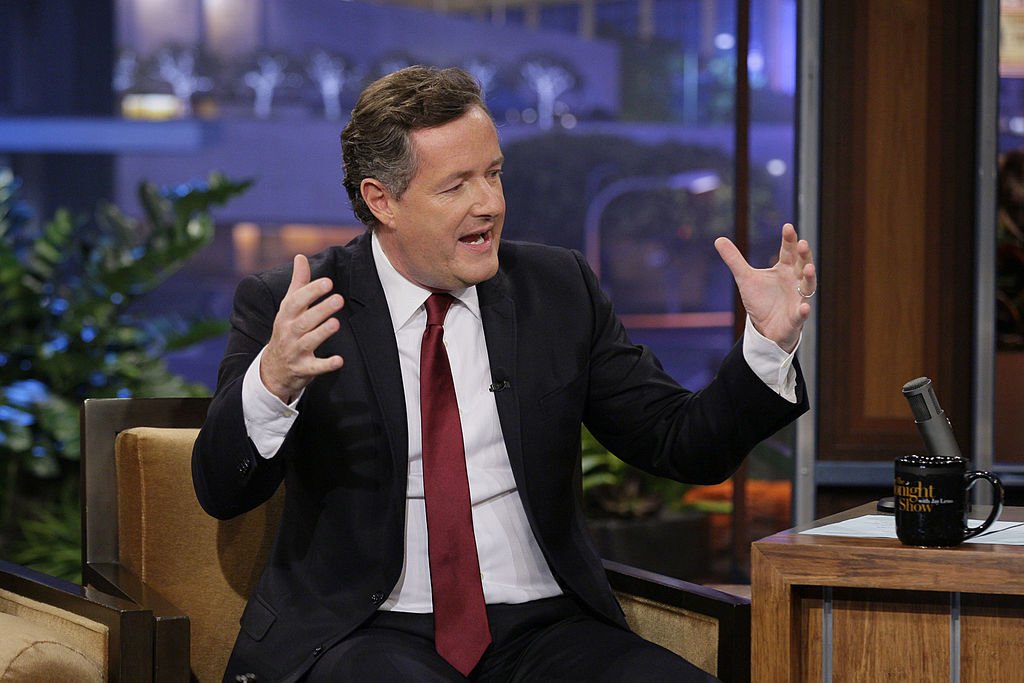 Piers Morgan during an appear on the "Late Night with Jimmy Fallon." 2012. | Photo: Getty Images