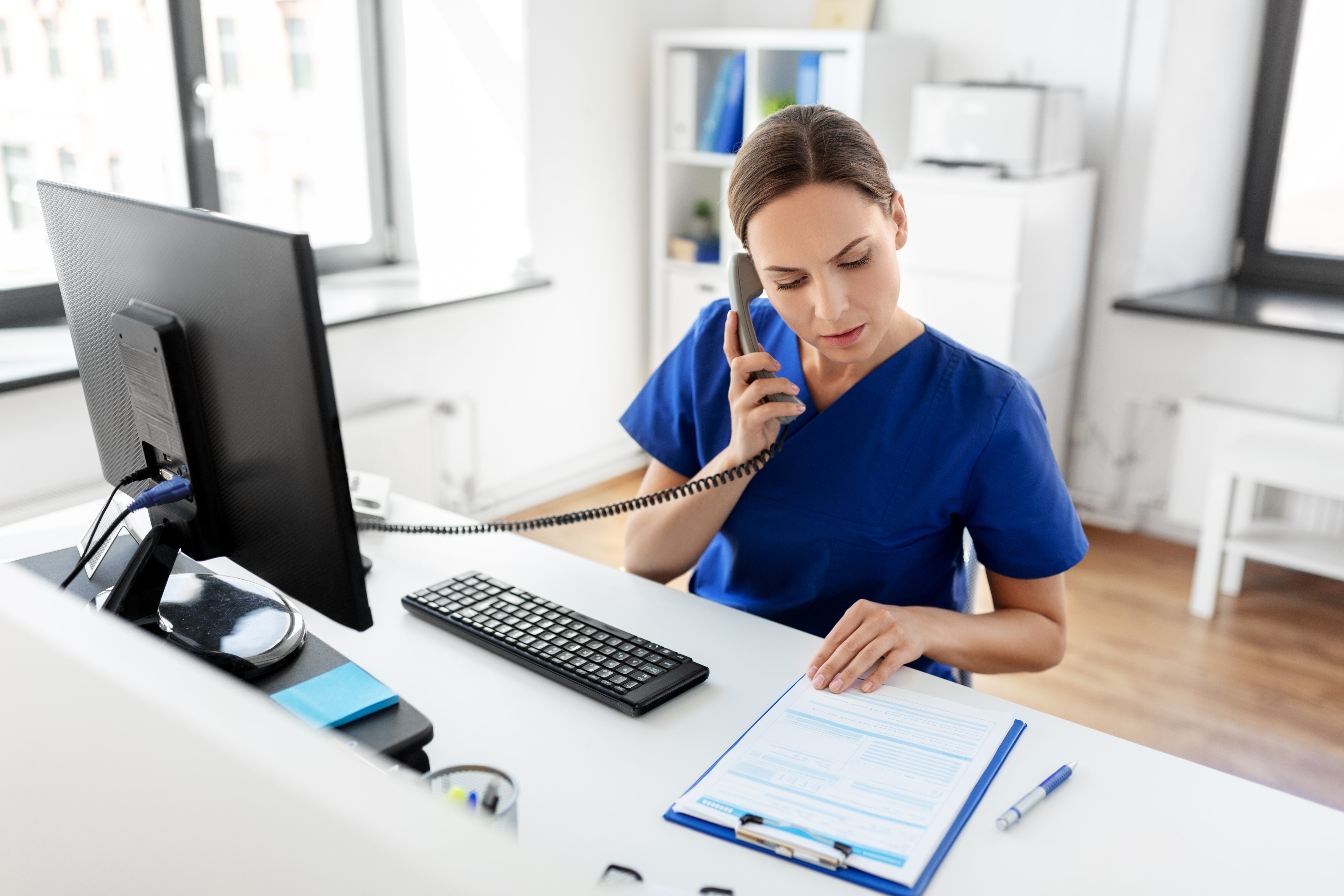 Enfermera en hospital. | Foto: Shutterstock