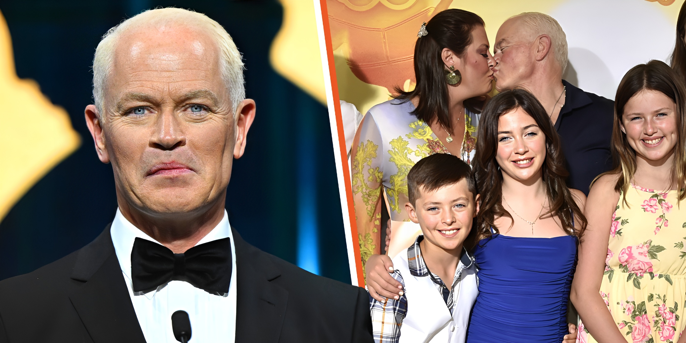 Neal McDonough | Ruve and Neal McDonough with their kids | Source: Getty Images