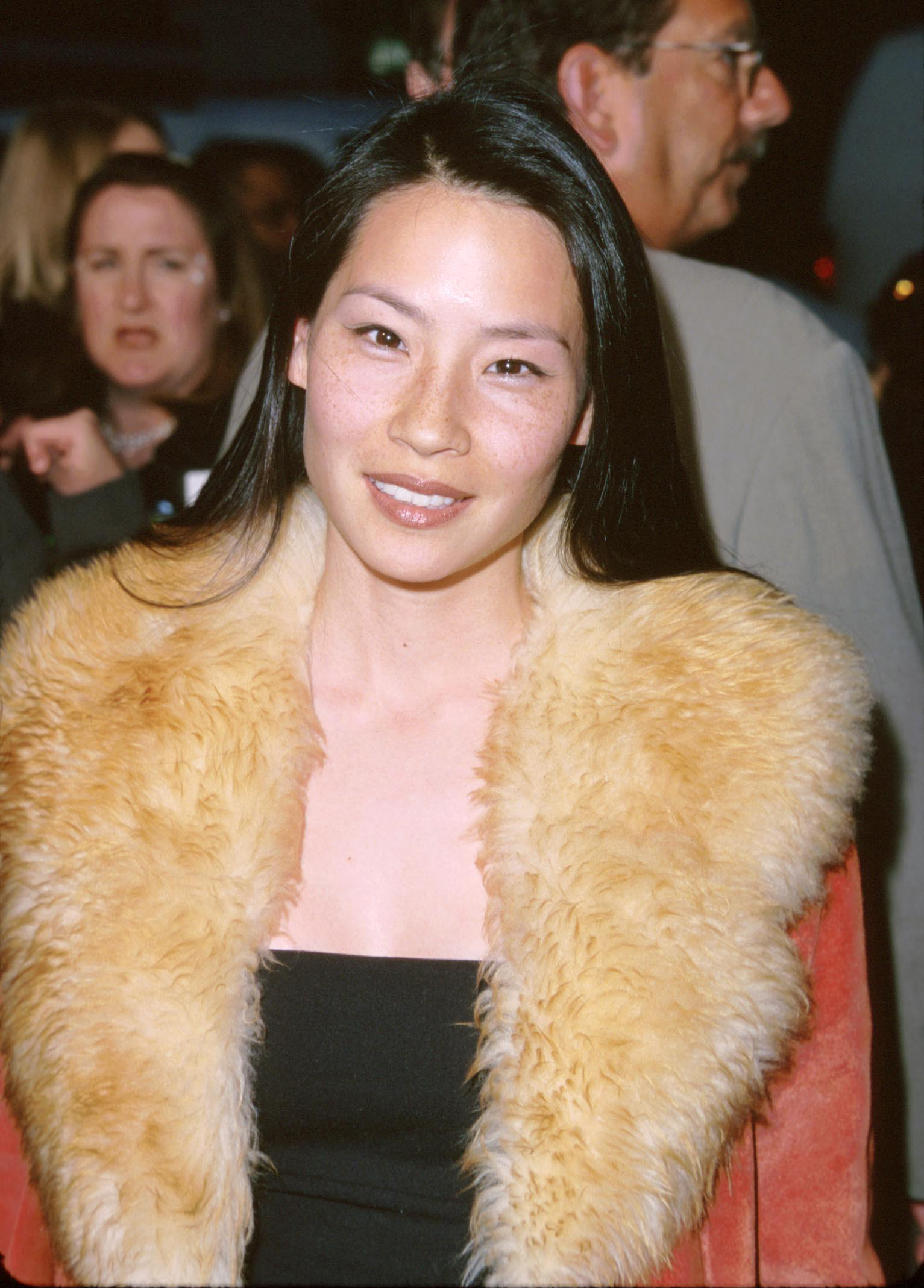 Lucy Liu during the "Go" Hollywood premiere at Cinerama Dome in Hollywood, California, on April 7, 1999.