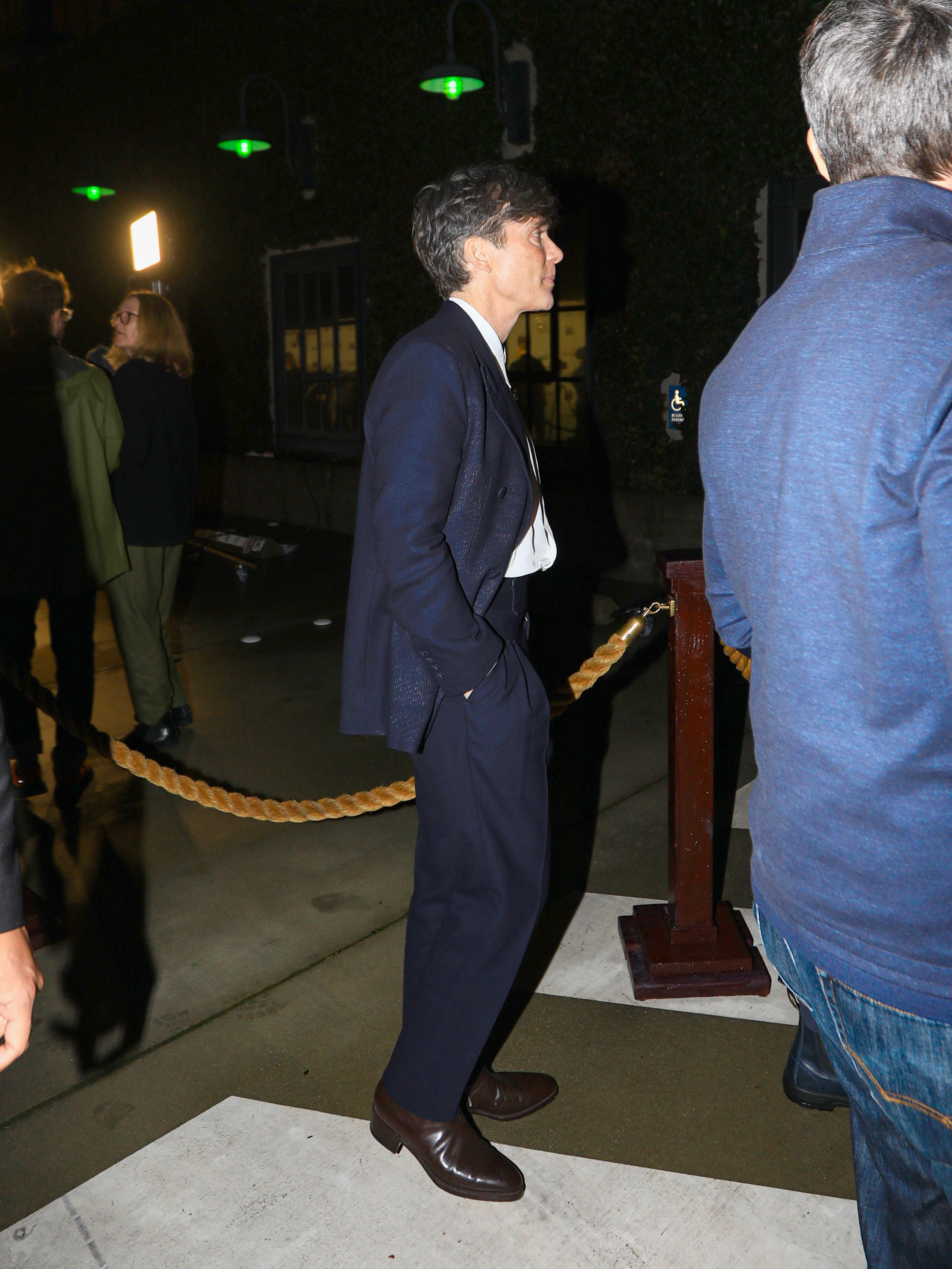 Cillian Murphy spotted attending the US-Ireland Alliance's 2024 Oscar Wilde Awards in Los Angeles, California on March 7, 2024 | Source: Getty Images