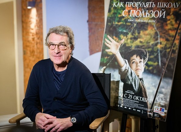 Francois Cluzet à la première à Moscou du film de Nicolas Vanier L'Ecole Buissonière.|photo : Getty Images