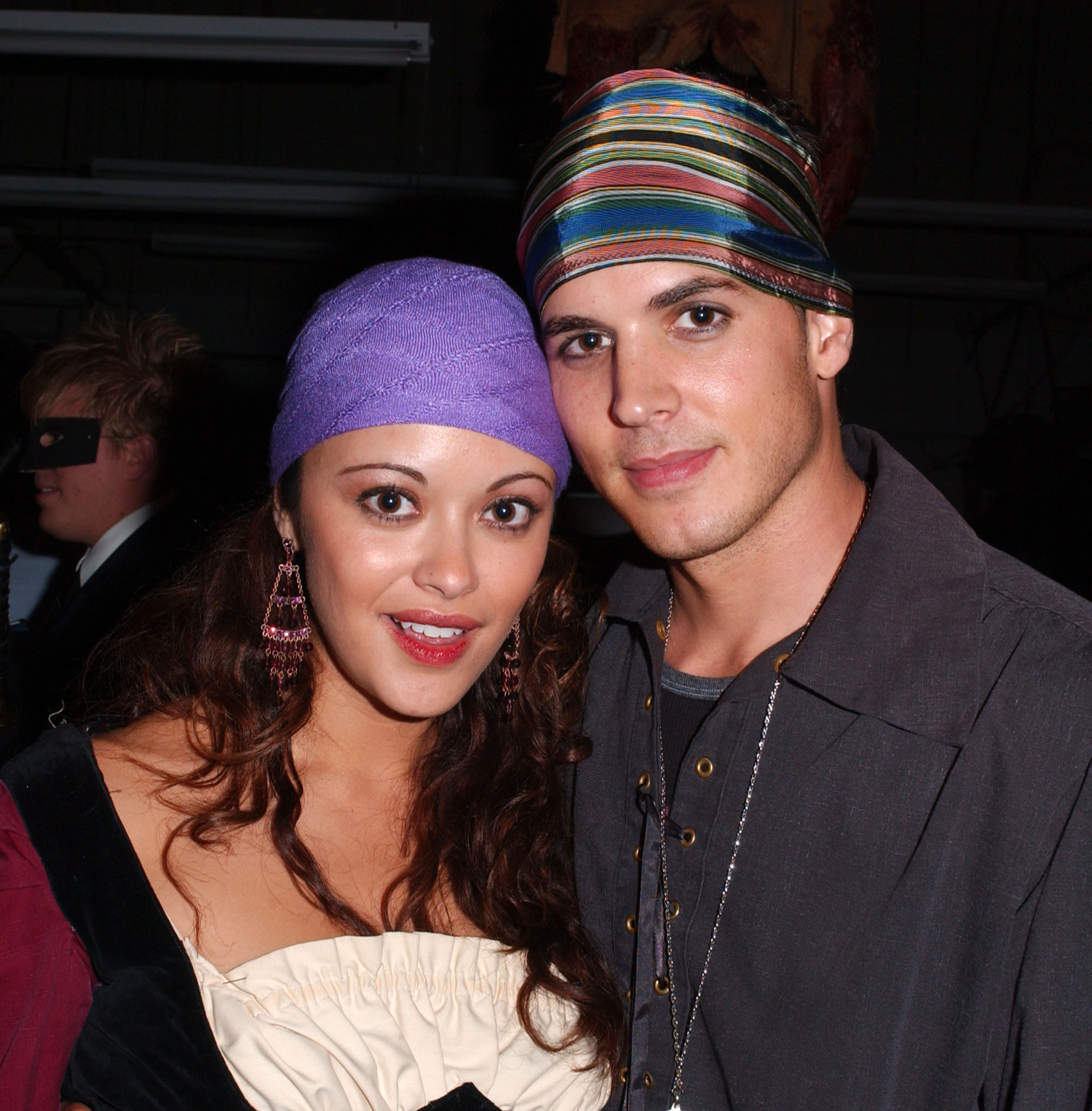 Marisa Ramirez and Nathan Lavezoli during the 6th Annual Almost Human Halloween Party in Culver City, California, 2004. | Source: Getty Images