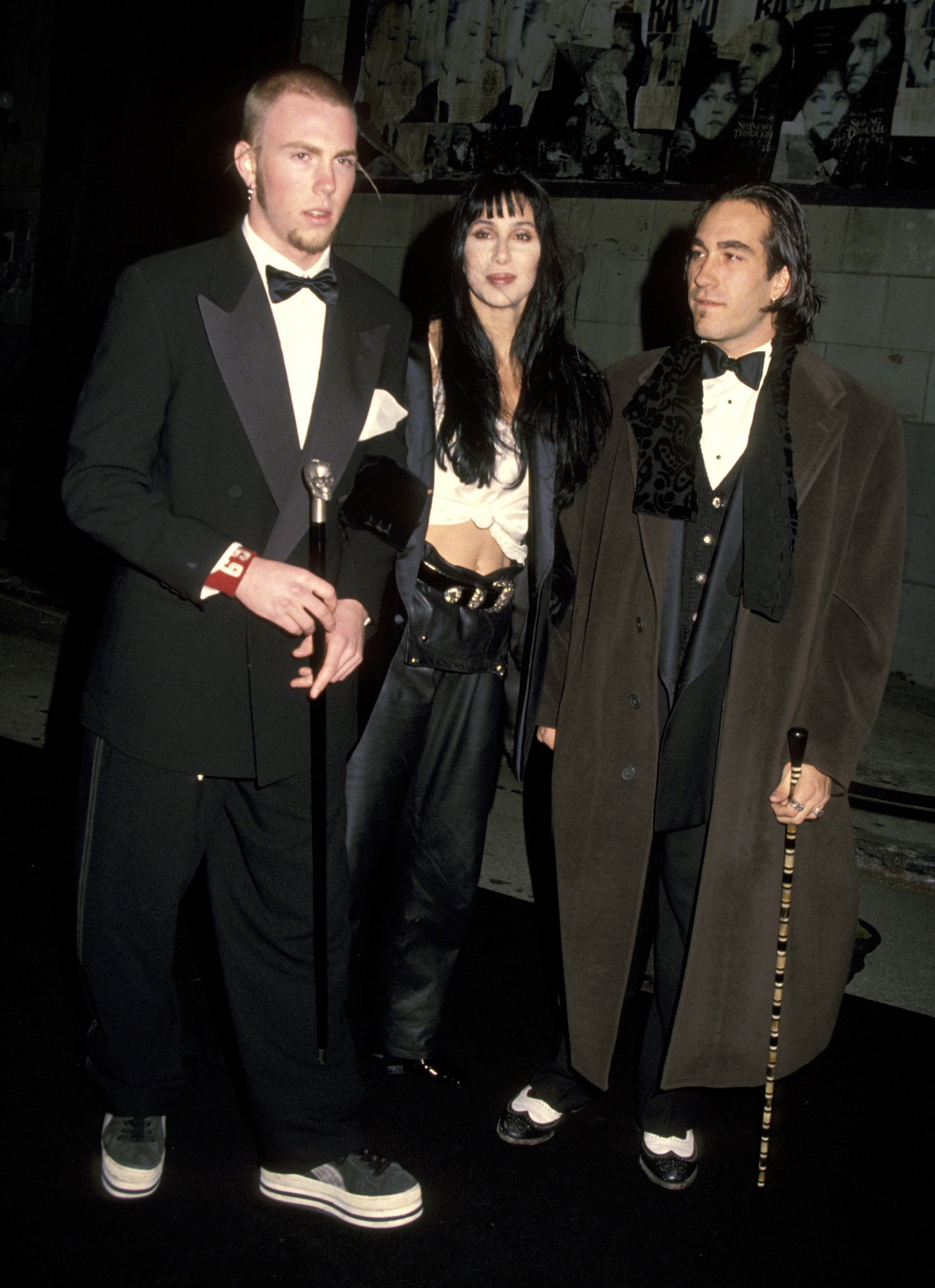 Elijah Blue Allman and Cher at the 5th Annual Fire and Ice Ball to Benefit Revlon UCLA Women Cancer Center in 1994 | Source: Getty Images
