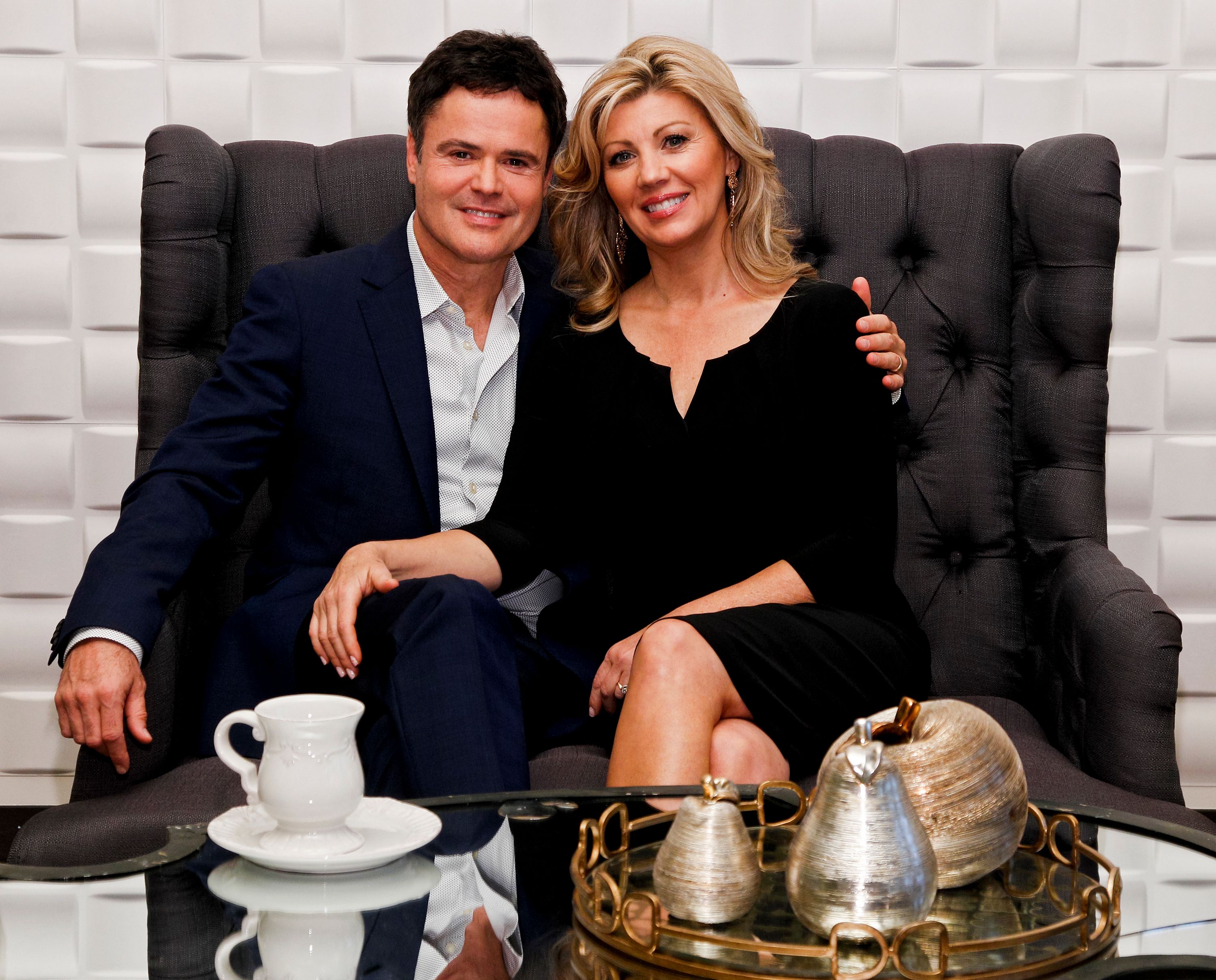 Donny and Debbie Osmond at the launch of Donny Osmond Home on September 23, 2013 | Photo: Getty Images