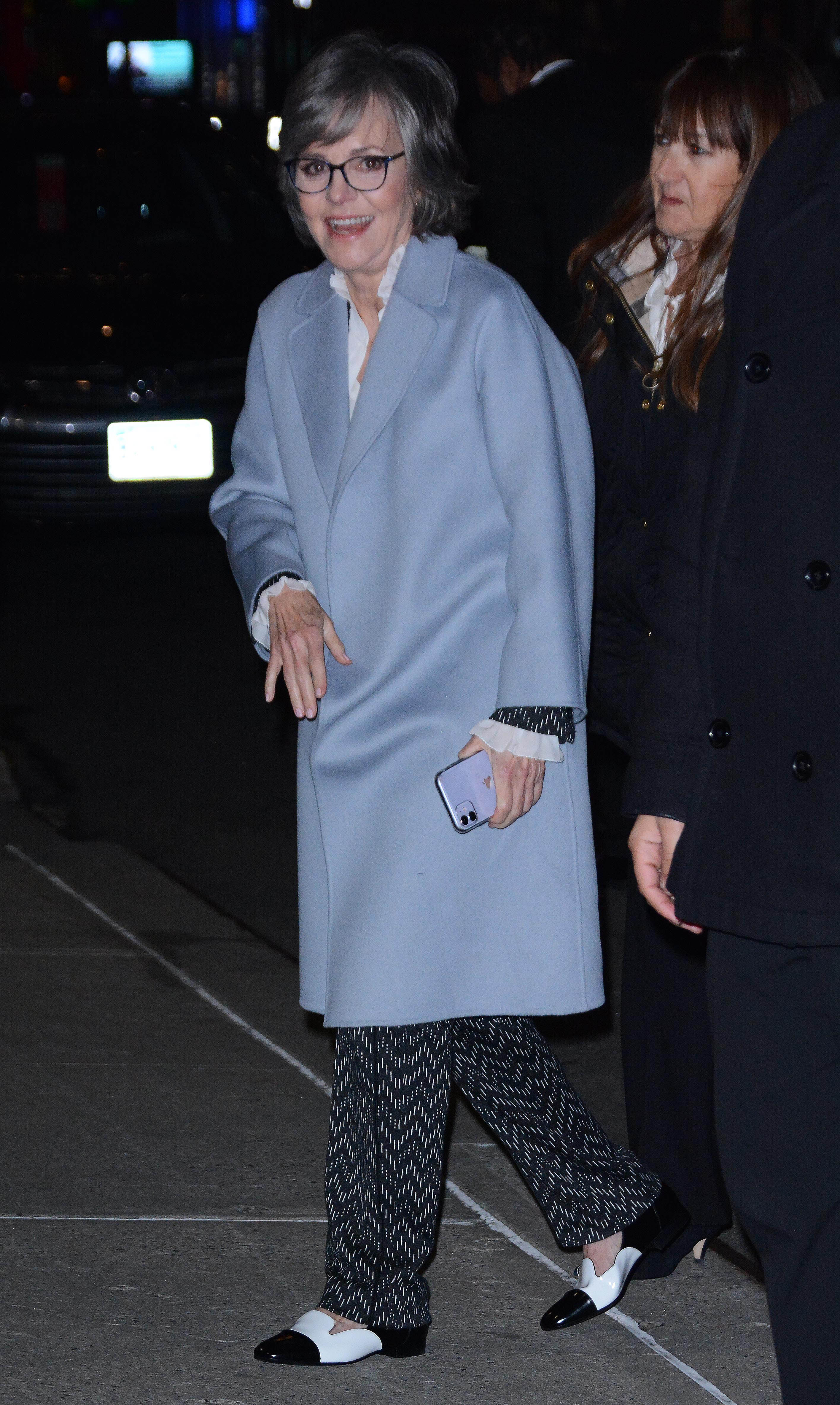 Sally Field spotted out in New York City on November 29, 2022 | Source: Getty Images
