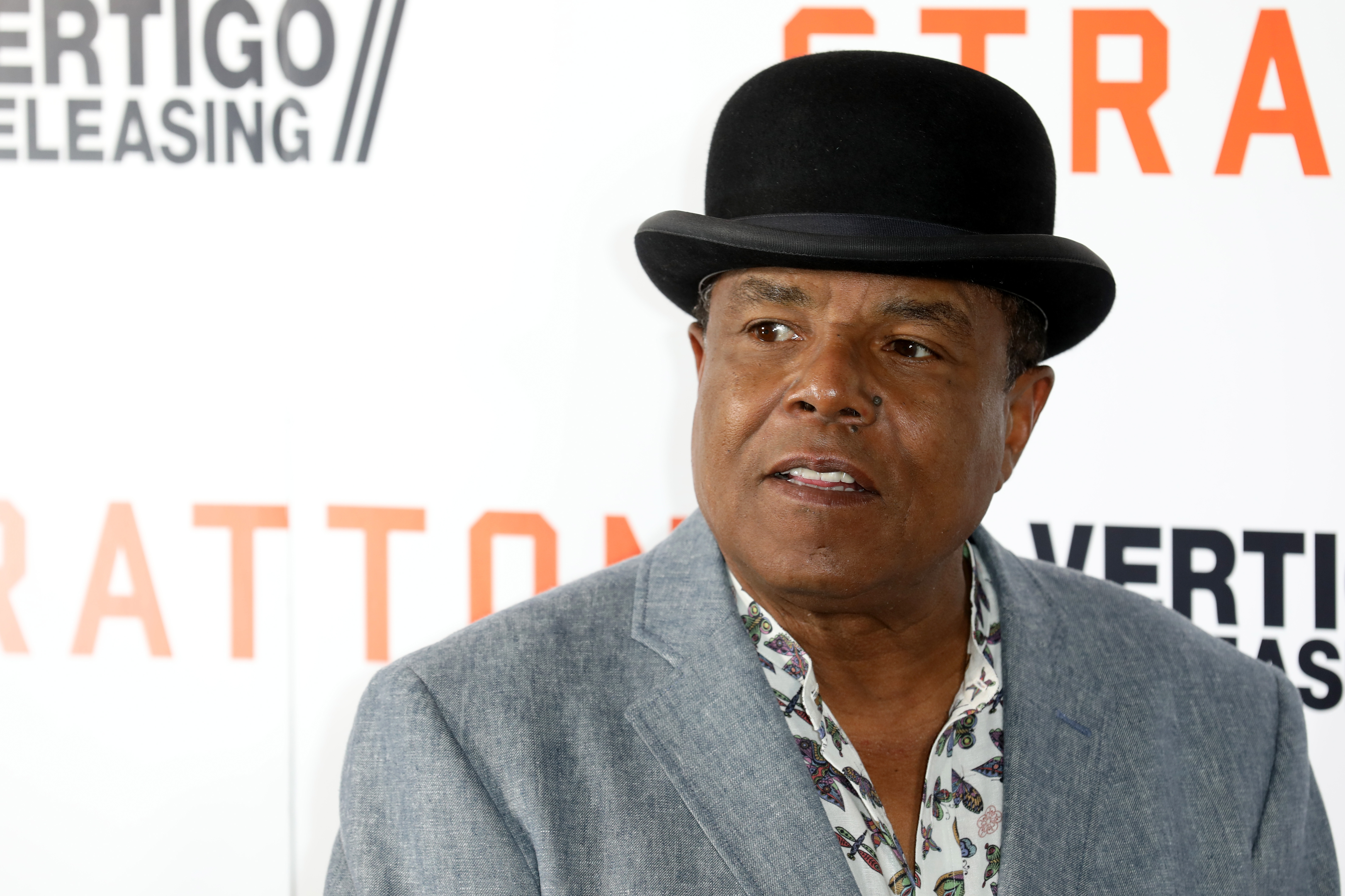 Tito Jackson attends the "Stratton" UK premiere in London, England, on August 29, 2017 | Source: Getty Images