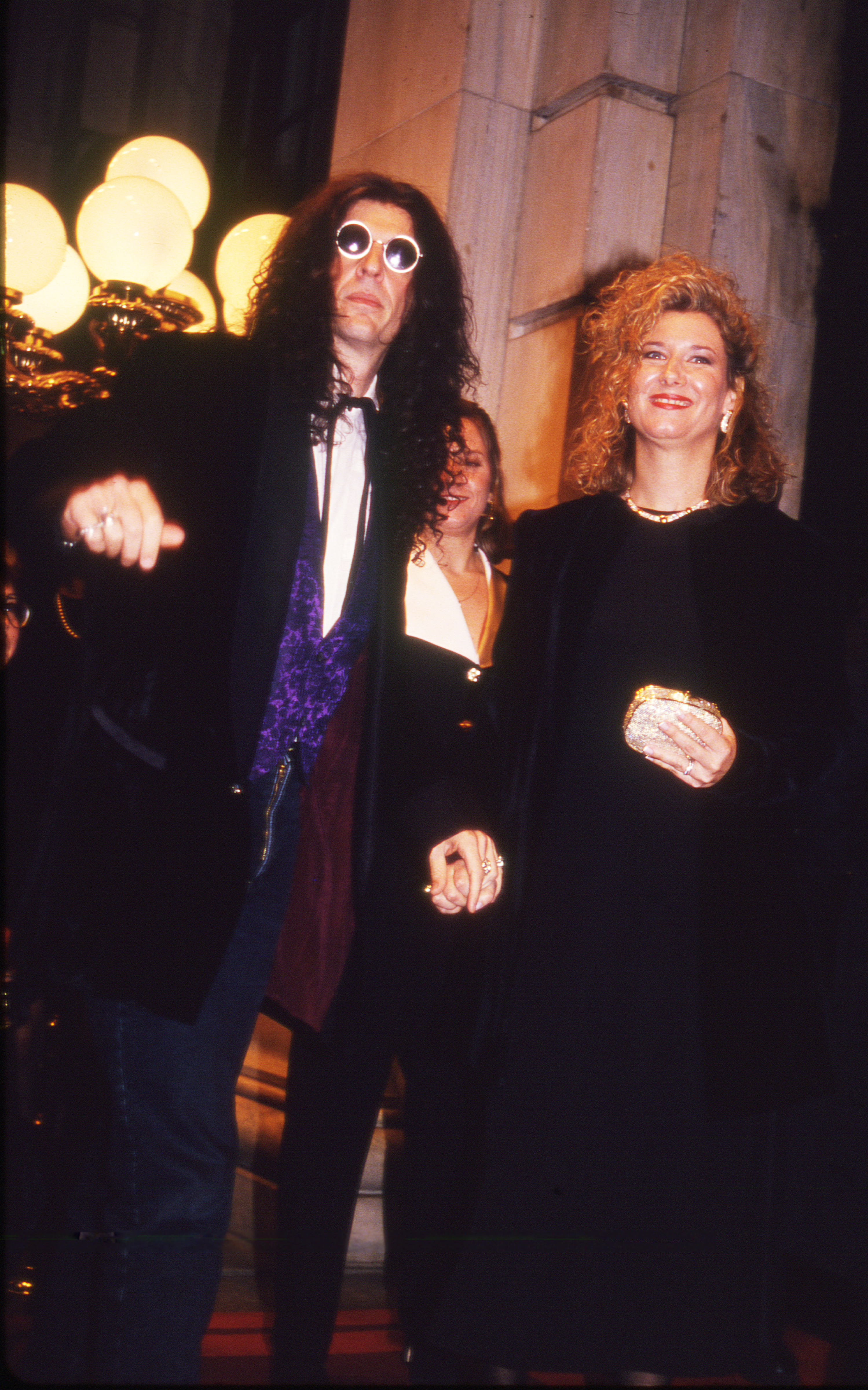 Howard and Alison Stern at the wedding of Marla Maples and Donald Trump held at the Plaza Hotel in New York on December 20, 1993 | Source: Getty Images