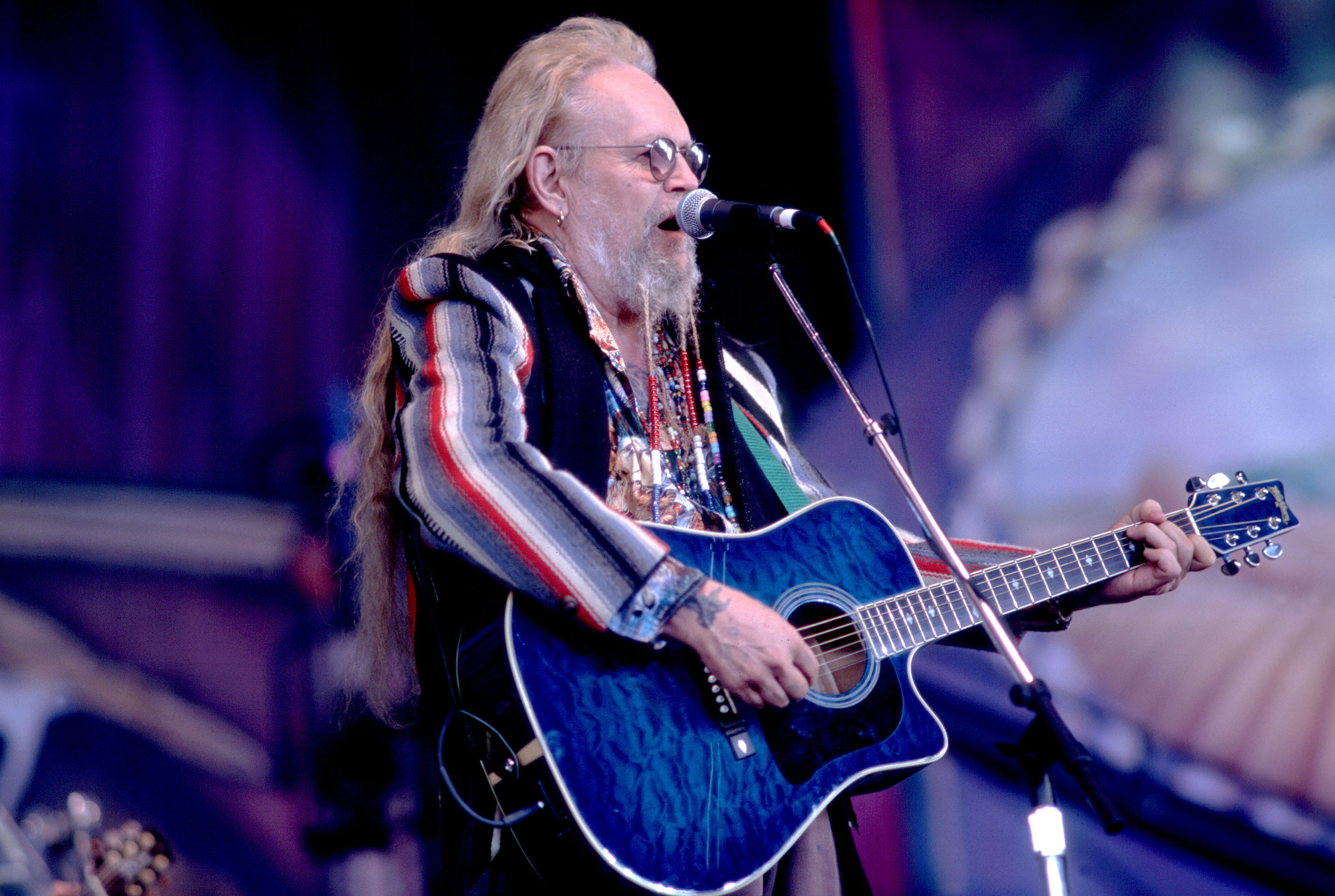 David Allen Coe on March 10, 1998 in Chicago, Il. | Source: Getty Images