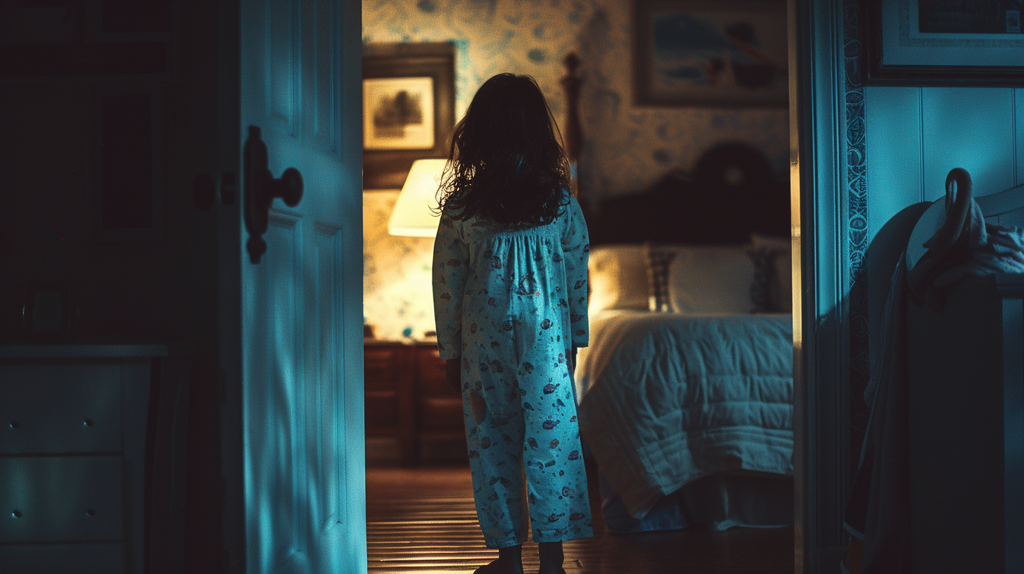 Girl sleepwalking | Source: Midjourney