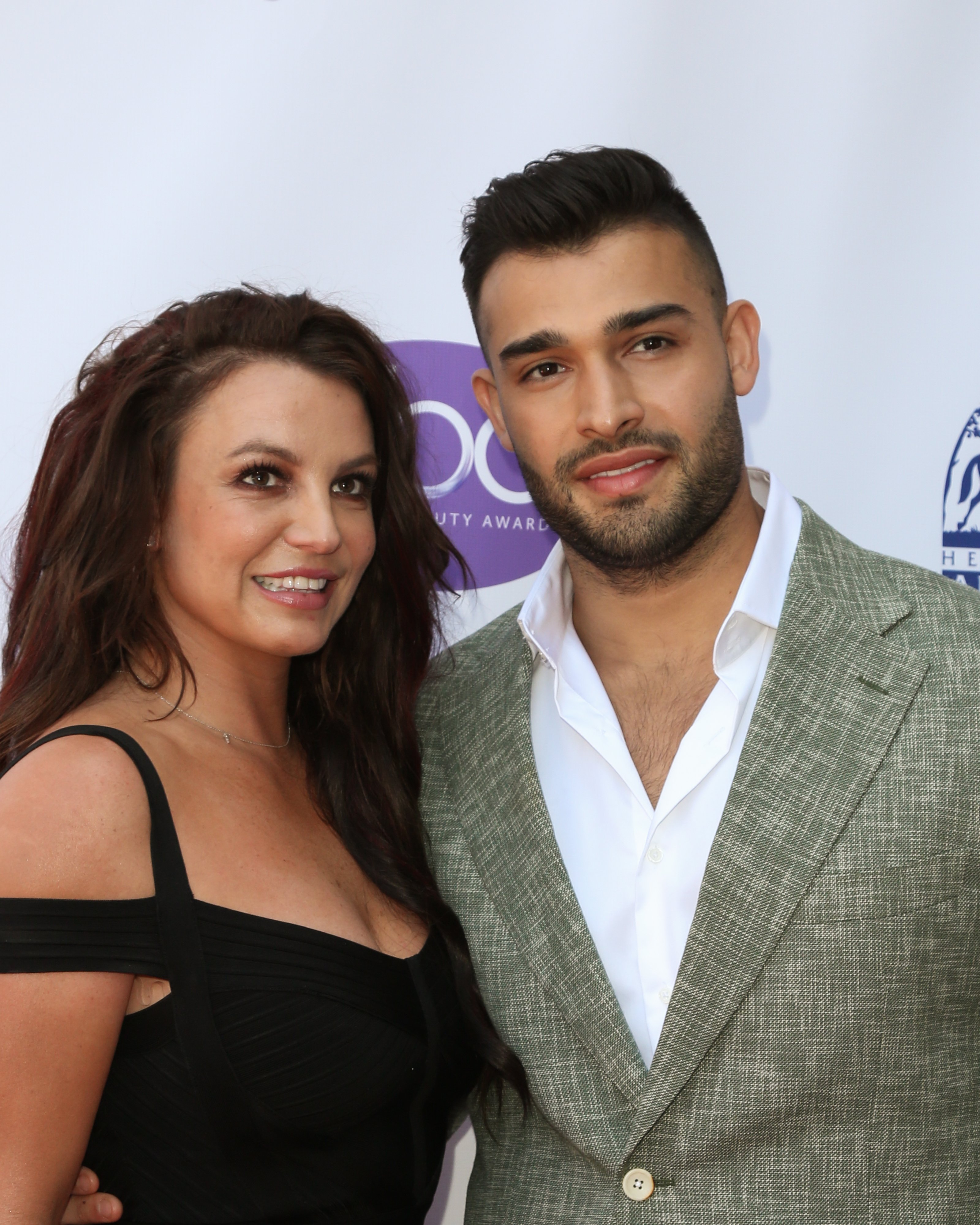 Britney Spears and Sam Asghari at the 2019 Daytime Beauty Awards on September 20, 2019 | Source: Getty Images