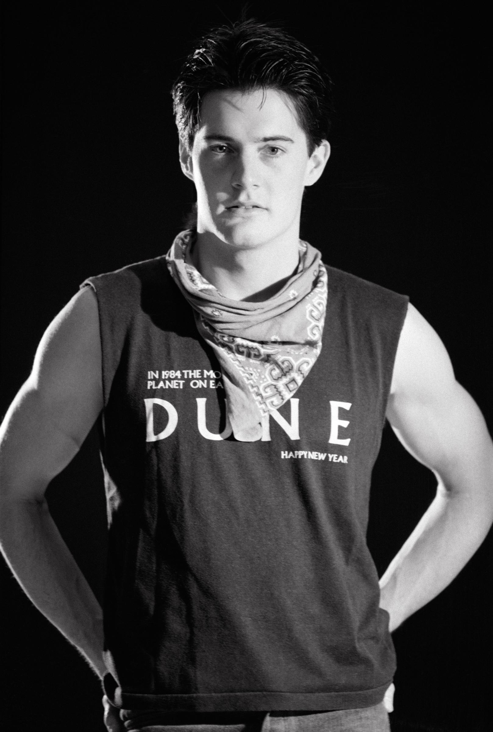 Kyle MacLachlan while filming "Dune" in 1984. | Source: Getty Images