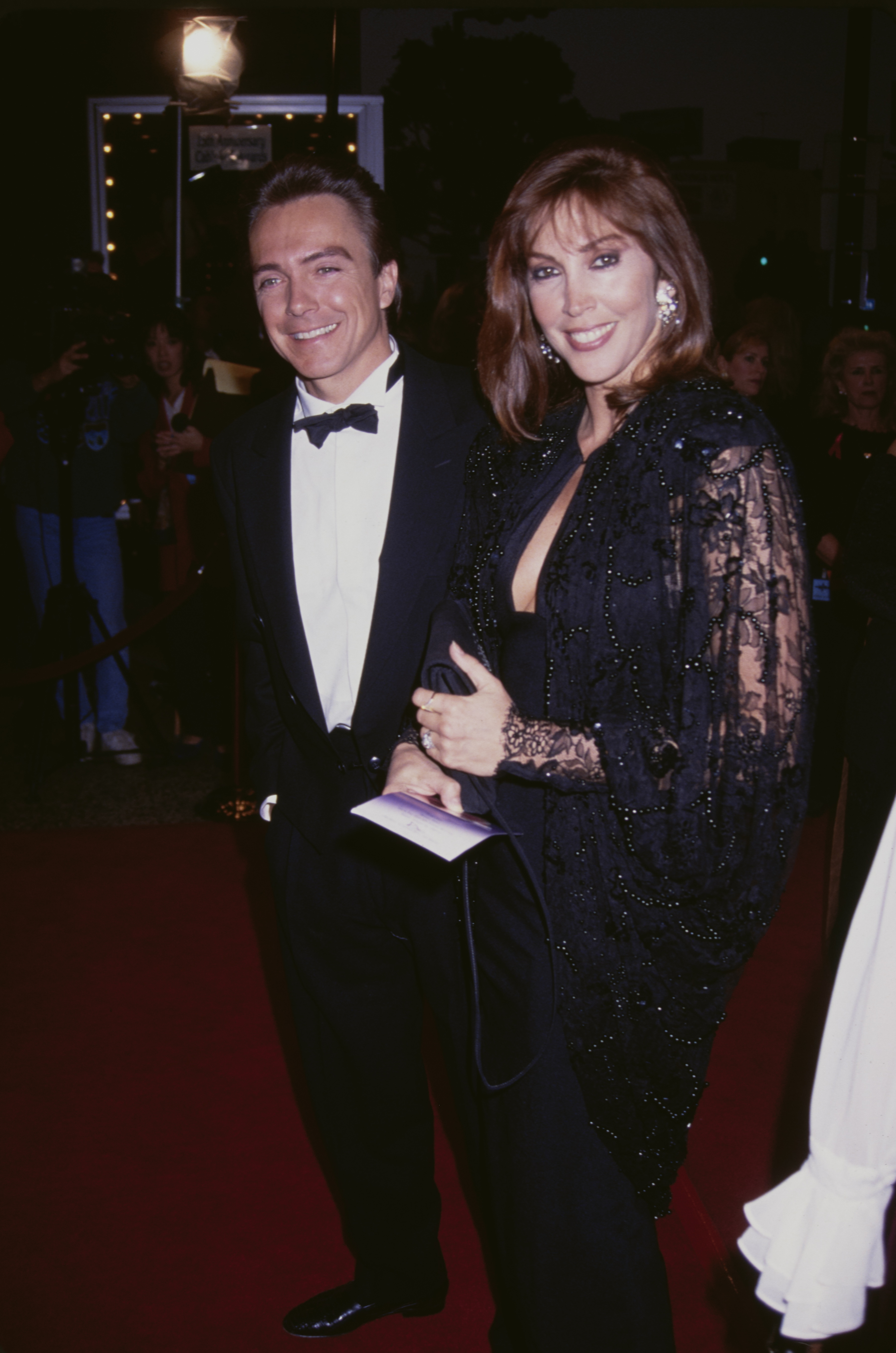 David Cassidy and Sue Shifrin during the Cable Ace Awards in Los Angeles, California, on January 15, 1994 | Source: Getty Images