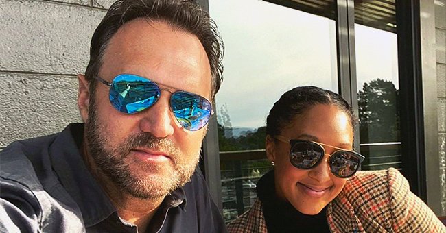 Tamera Mowry Poses with Husband Adam Housley in a Sweet Photo as He ...