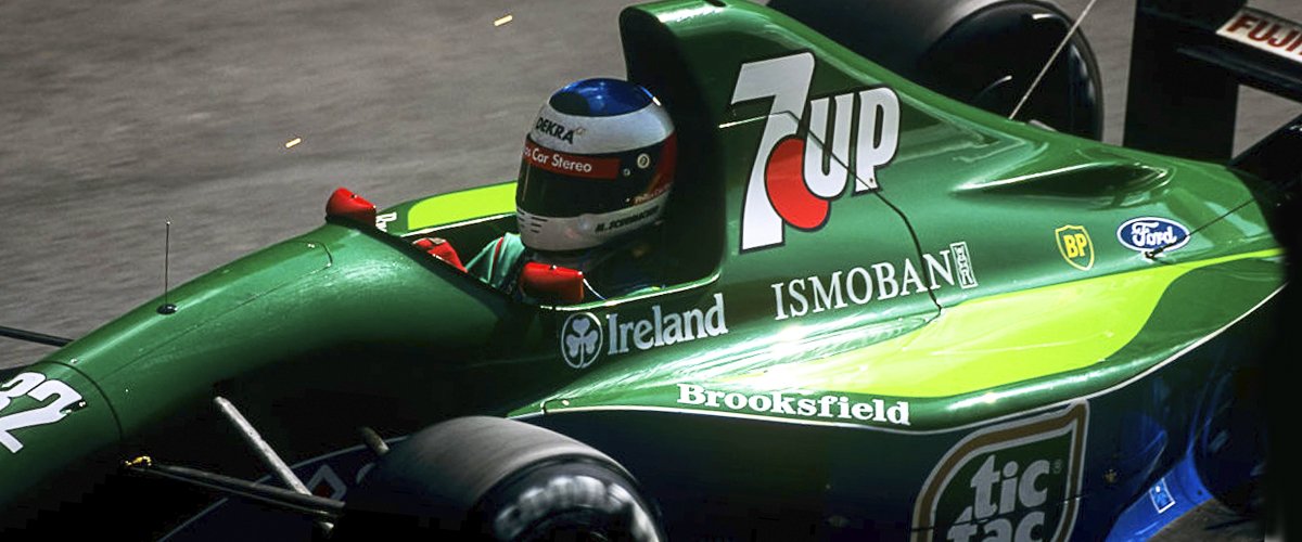 Erstes F1-Auto von Michael Schumacher beim Belgien-Grand Prix 1991