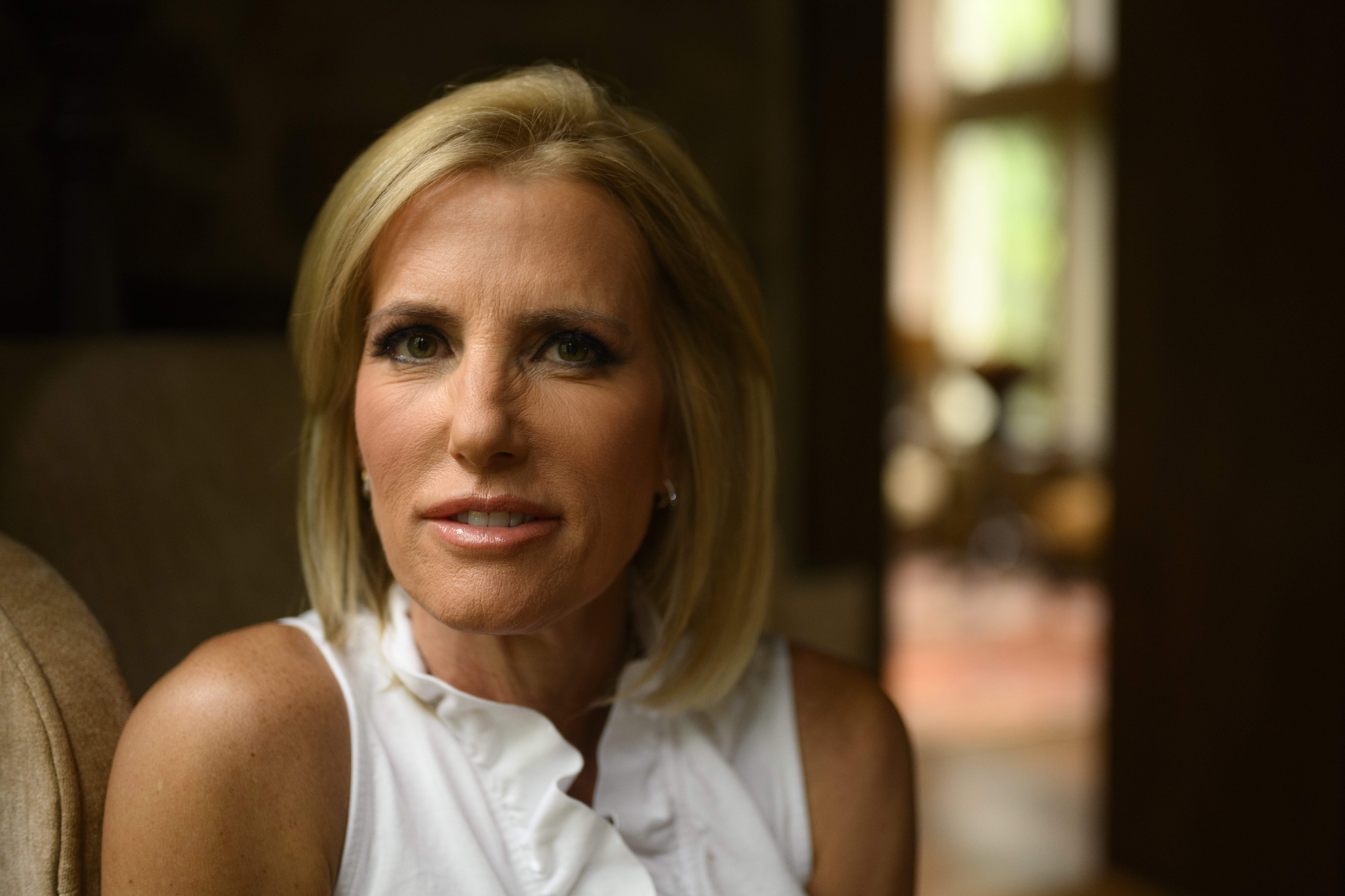 Laura Ingraham photographed at a friends home in McLean,Virginia in September 2021. |  Source: Getty Images