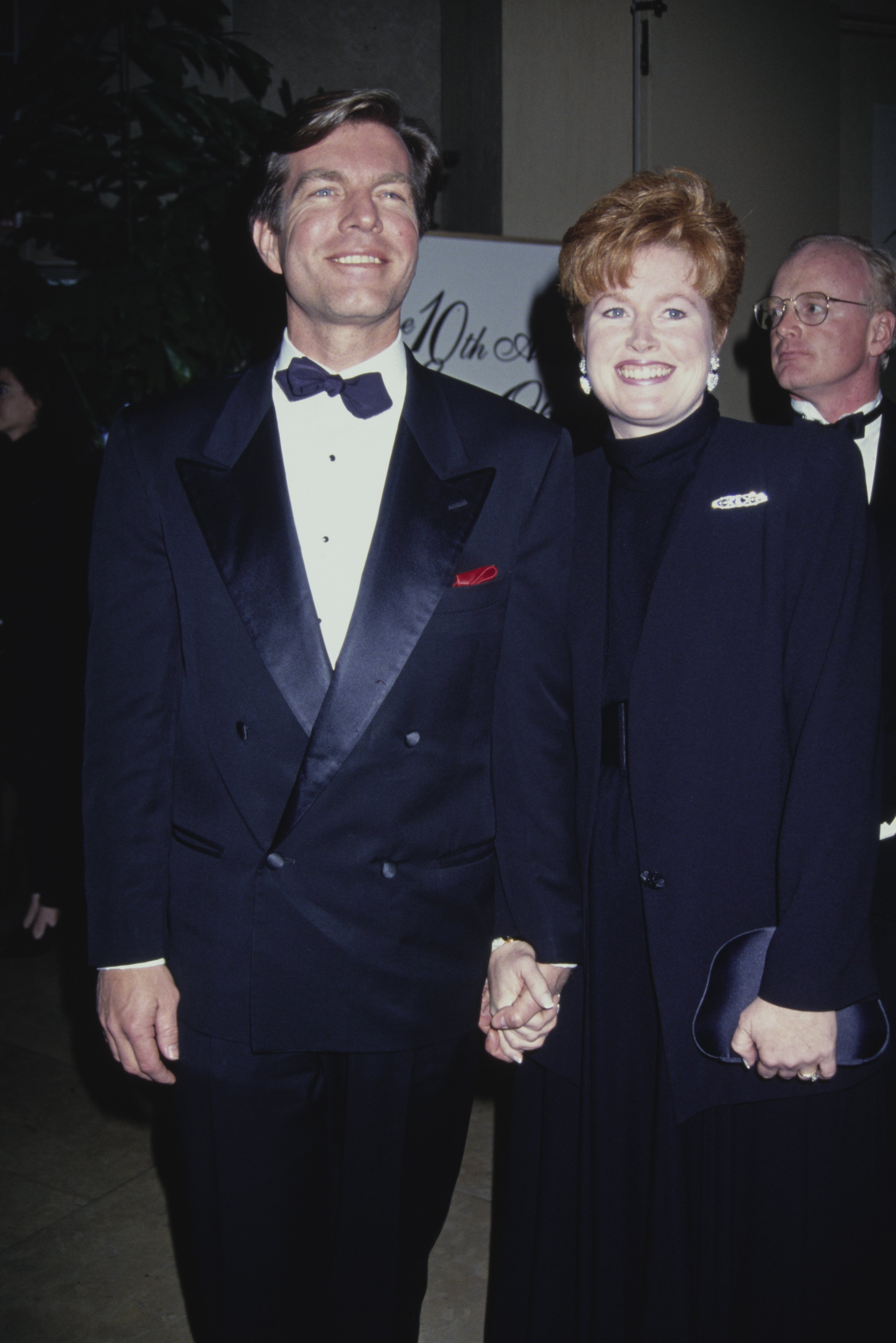 Peter Bergman and his wife, Mariellen Bergman, attend the 10th Annual Soap Opera Digest Awards, held at the Beverly Hilton Hotel in Beverly Hills, California, 4th February 1994 | Source: Getty Images