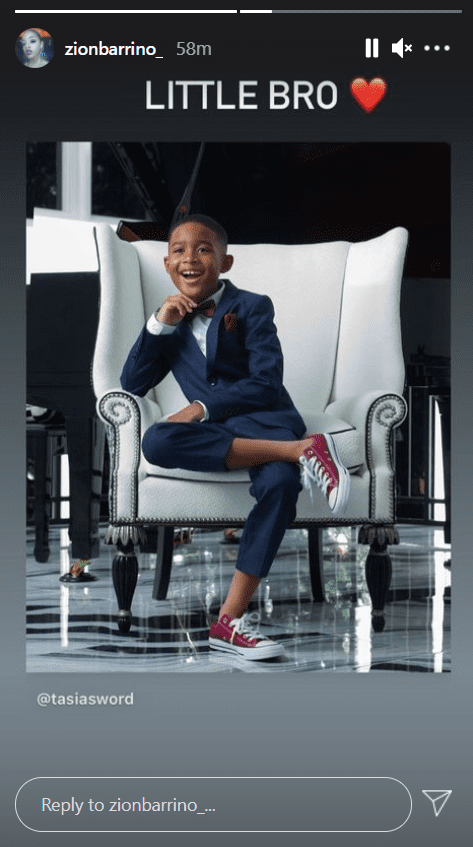 Fantasia's son Dallas posing in suits for his birthday | Photo: Instagram/prncesszion