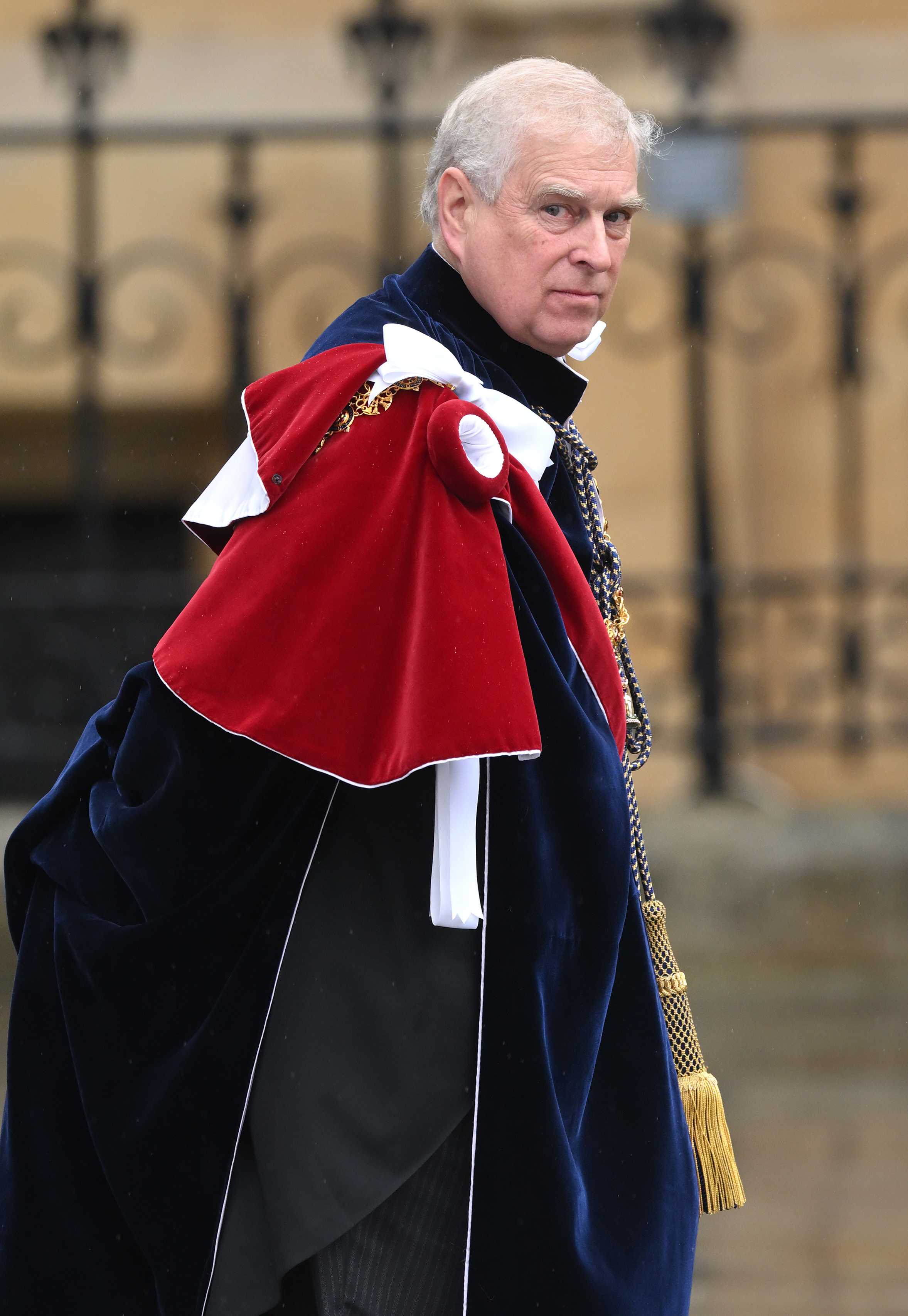 Prince Andrew, Duke of York on May 06, 2023, in London, England | Source: Getty Images