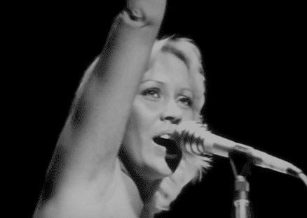 Screenshot from YouTube music video. | Source: Youtube.com/ABBA Screenshot from YouTube music video. | Source: Youtube.com/ABBA