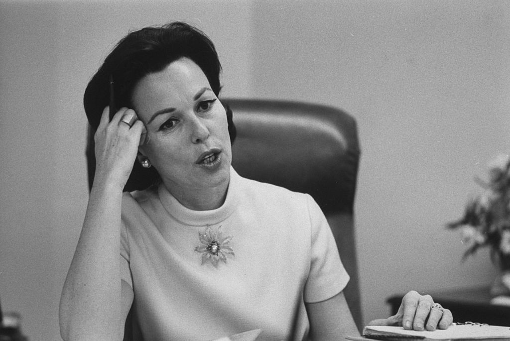 Former Miss America and now NYC Commissioner Of Consumer Affairs, Bess Myerson on April 01, 1969. | Photo: Getty Images