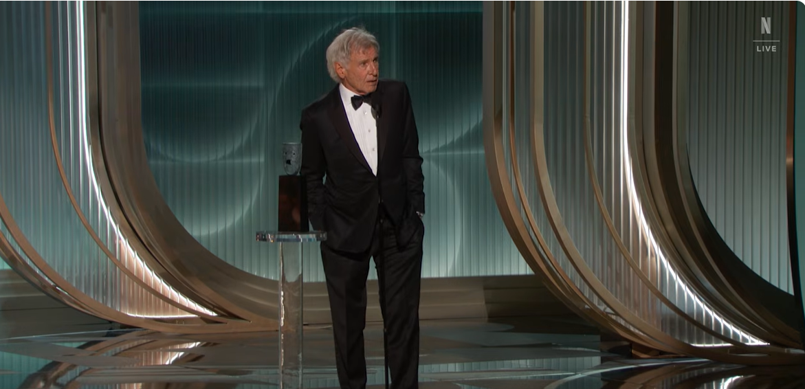 Harrison Ford talks about his struggles before achieving fame as an actor. | Source: YouTube/Netflix