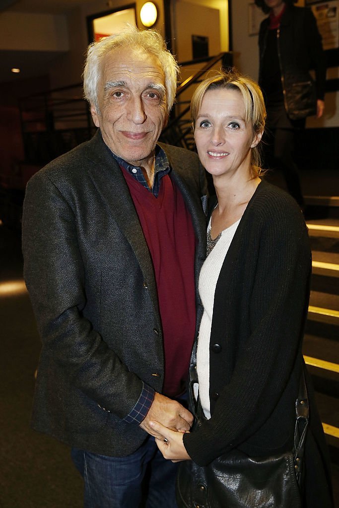 Gérard Darmon et sa femme Christine le 8 janvier 2017 à Paris. l Source : Getty Images