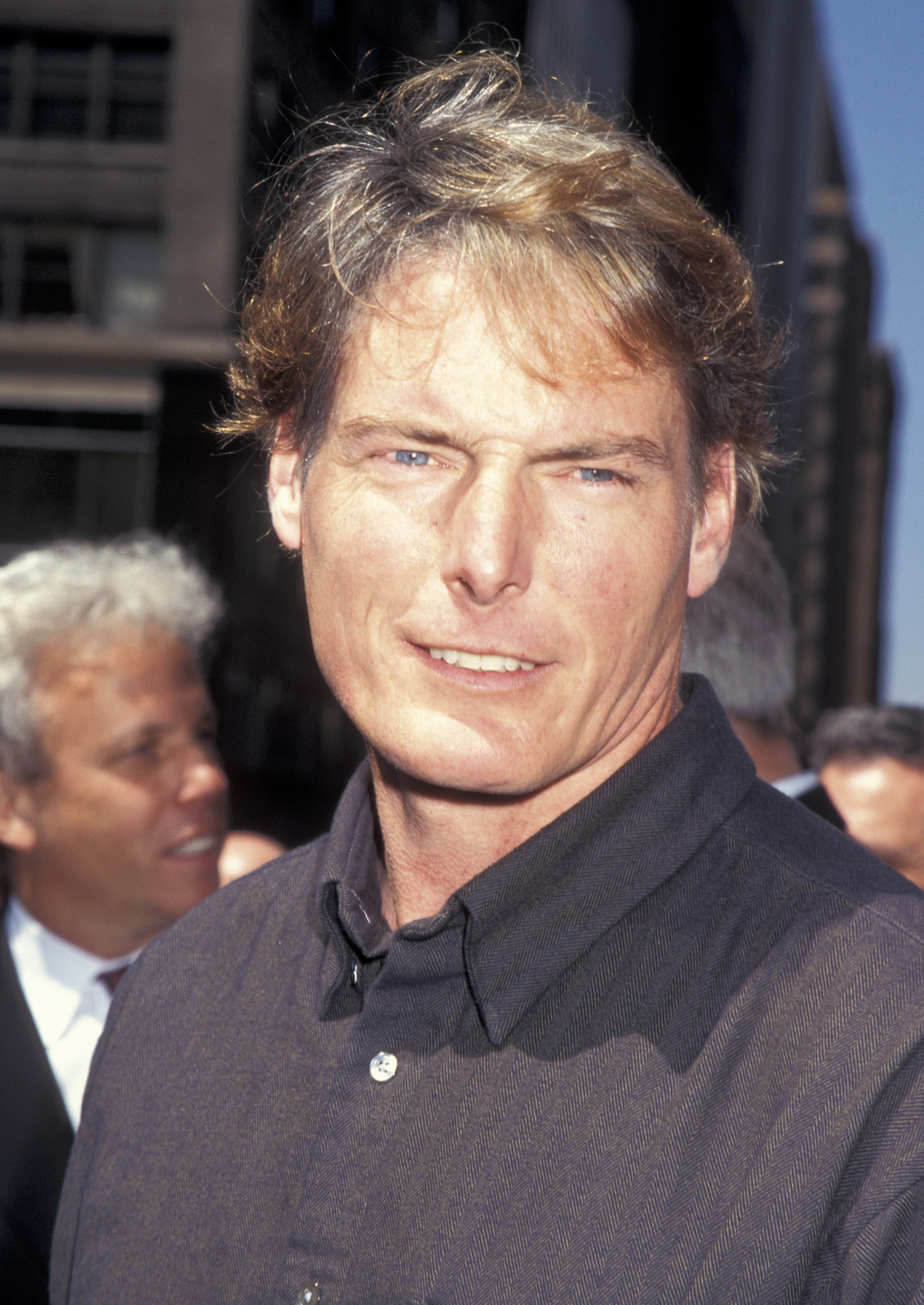 Christopher Reeve at the "Keep It Clean" Creative Coalition Clean Water Rally in Bryant Park, New York City in 1995. | Source: Getty Images