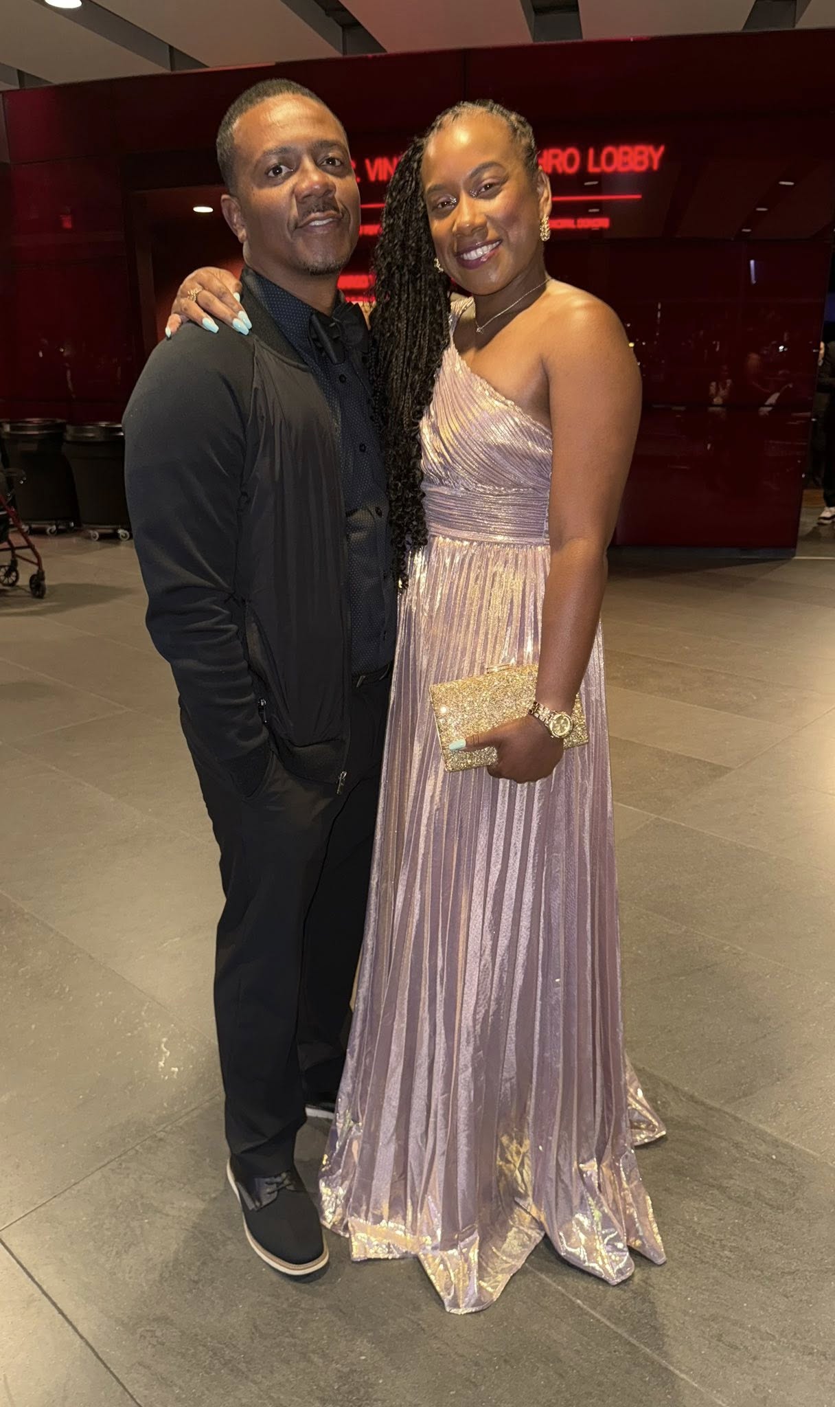Courtney Hodge's parents Sherqueena Myles Jackson and Brian Jackson, on a photo posted on August 30, 2026 | Source: Facebook/Sherqueena Myles Jackson