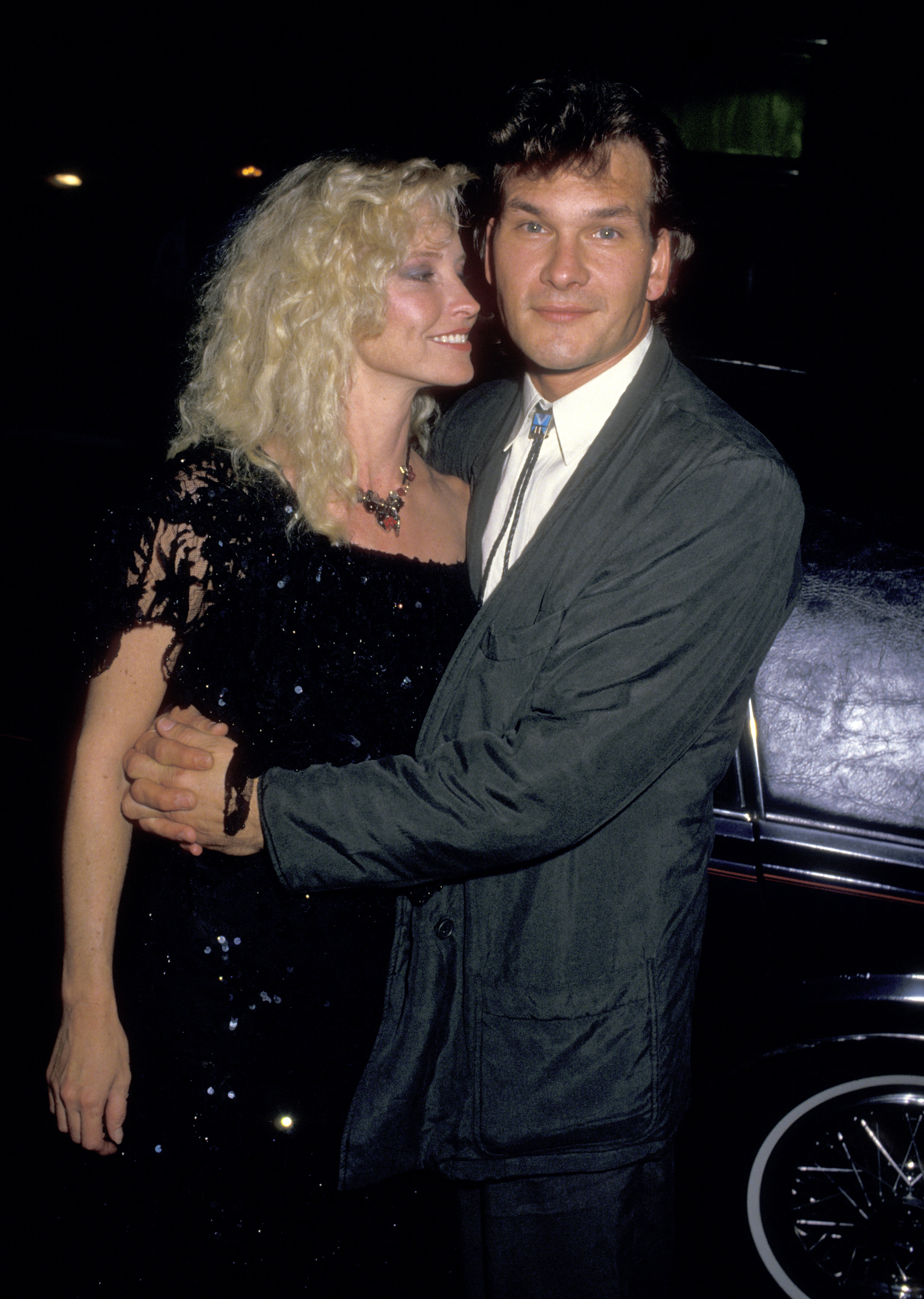 Lisa Niemi and Patrick Swayze at the premiere of "Dirty Dancing" on August 17, 1987 at the Gemini Theater in New York City | Source: Getty Images