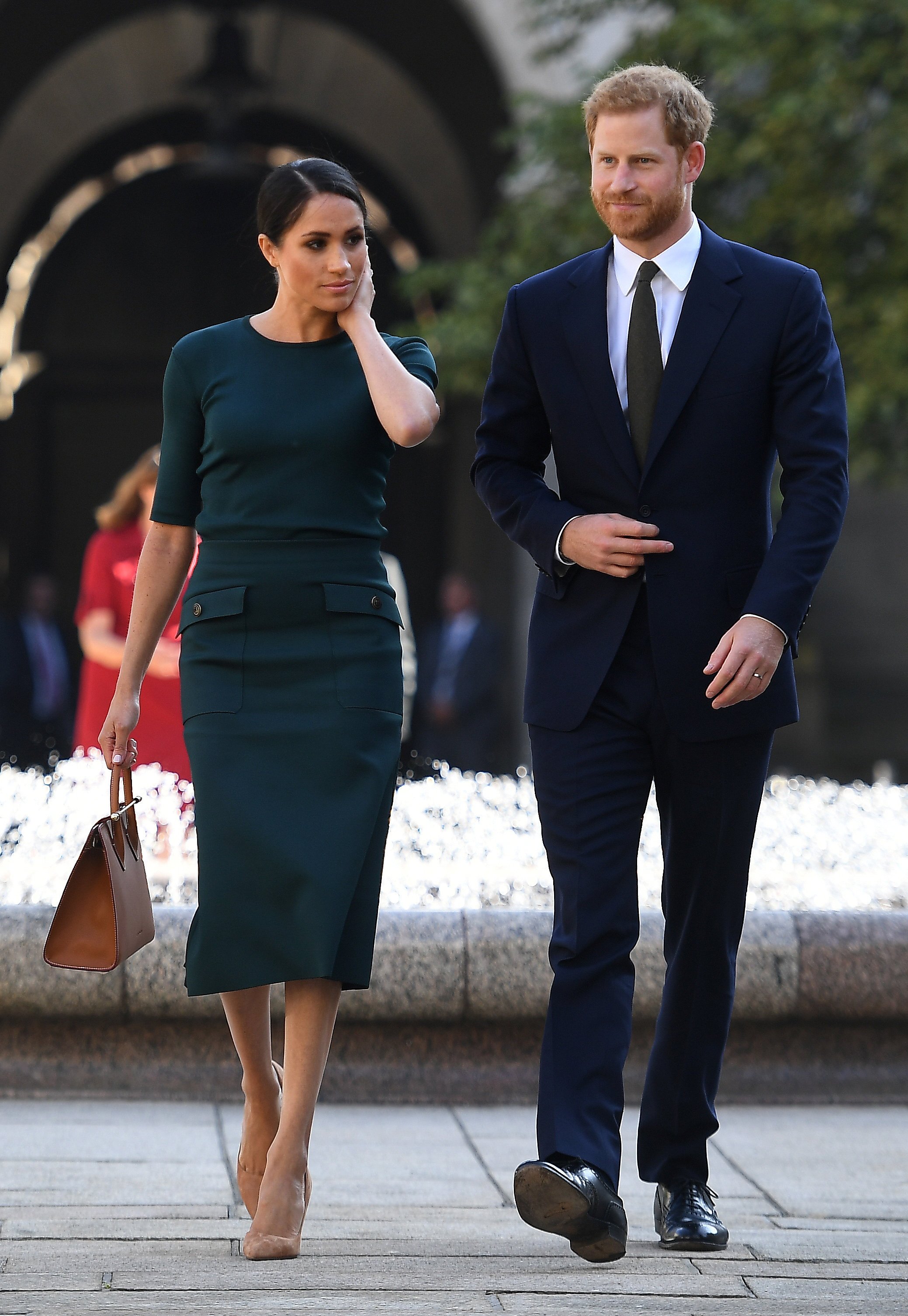 El príncipe Harry y Meghan Markle en Dublín, Irlanda, el 10 de julio de 2018. | Foto: Getty Images