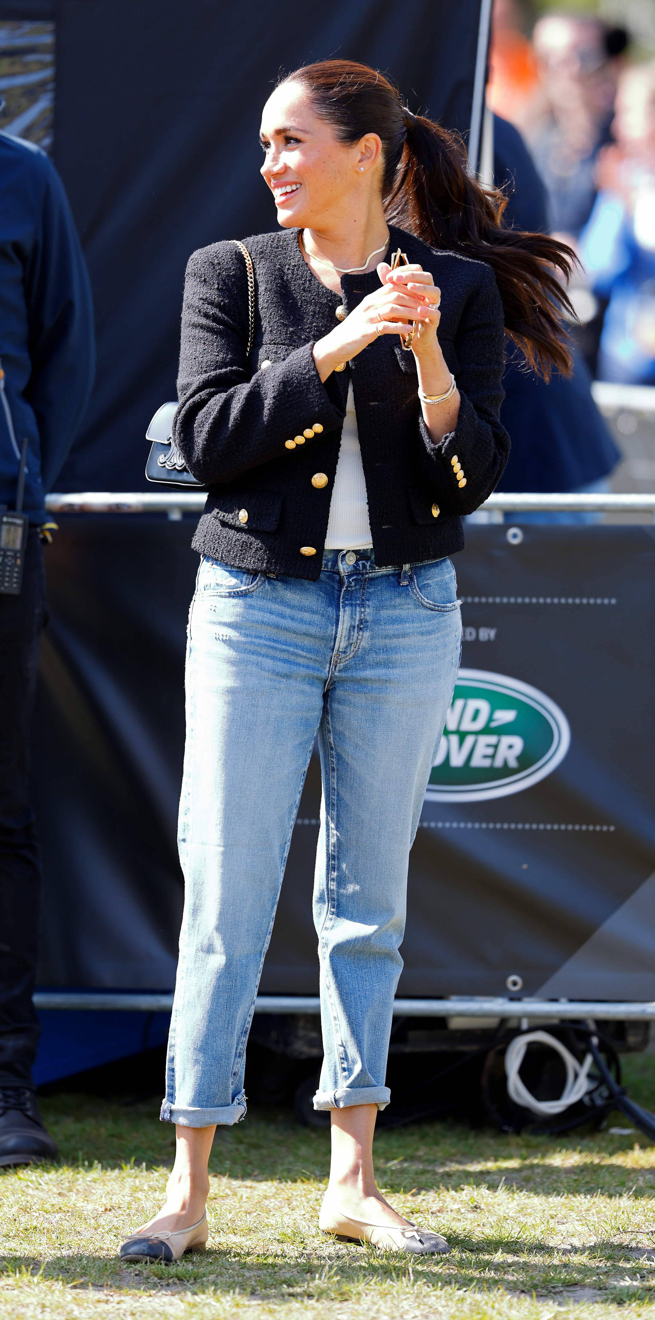 Meghan Markle at the Invictus Games in The Hague, Netherlands on April 16, 2022 | Source: Getty Images