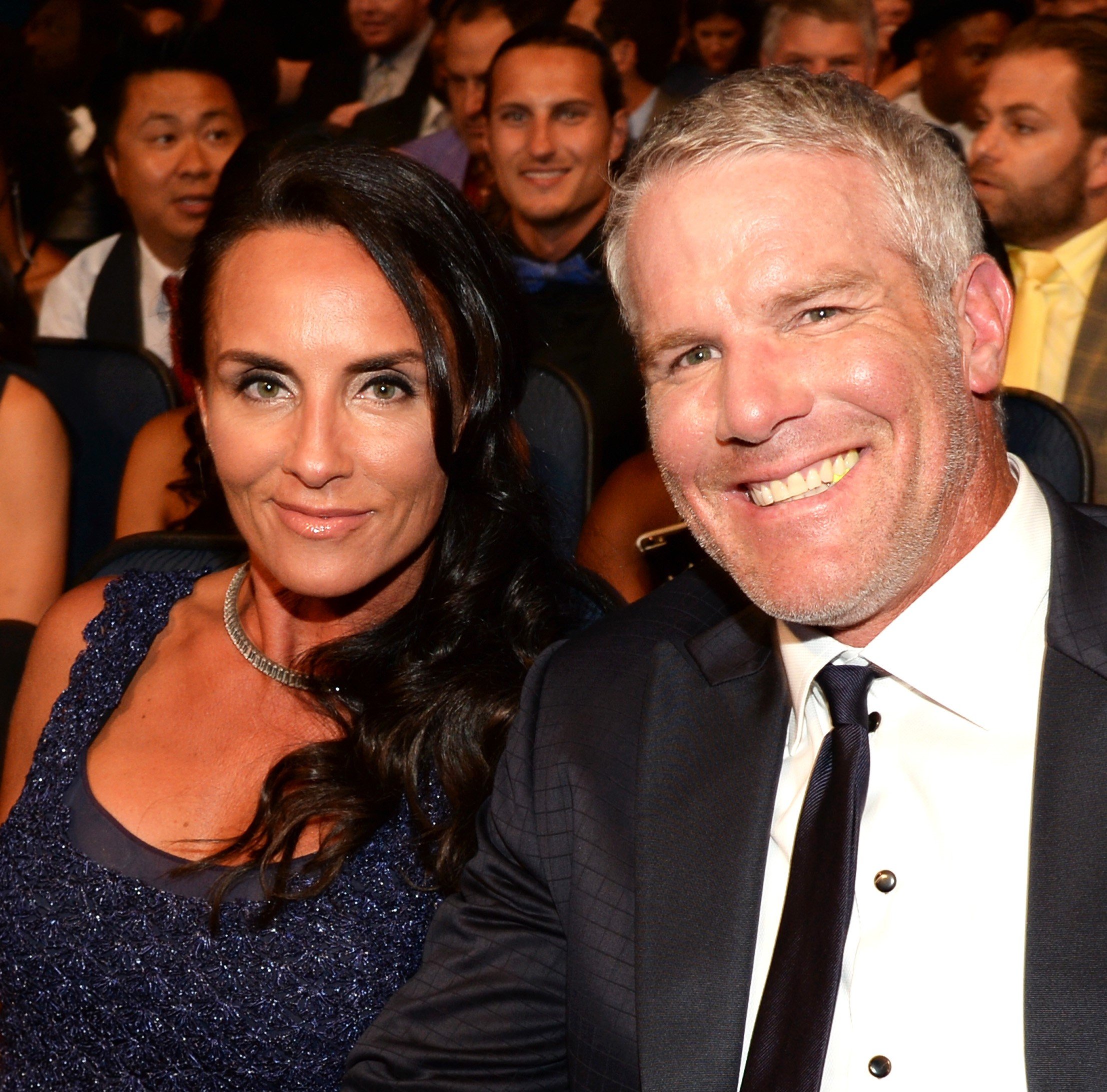 Brett Favre with wife DeAnna Favre at the 2015 ESPYs in Los Angeles, California | Source: Getty Images