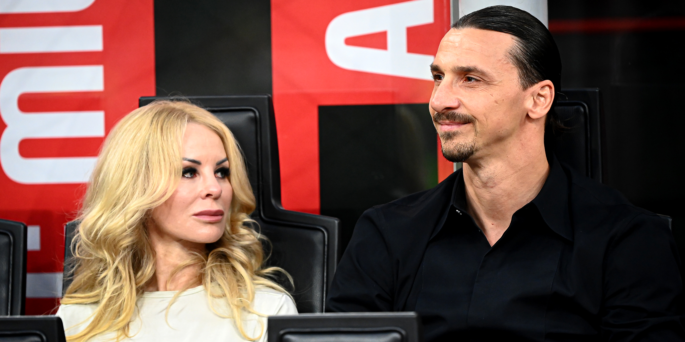Helena Seger and Zlatan Ibrahimović | Source: Getty images