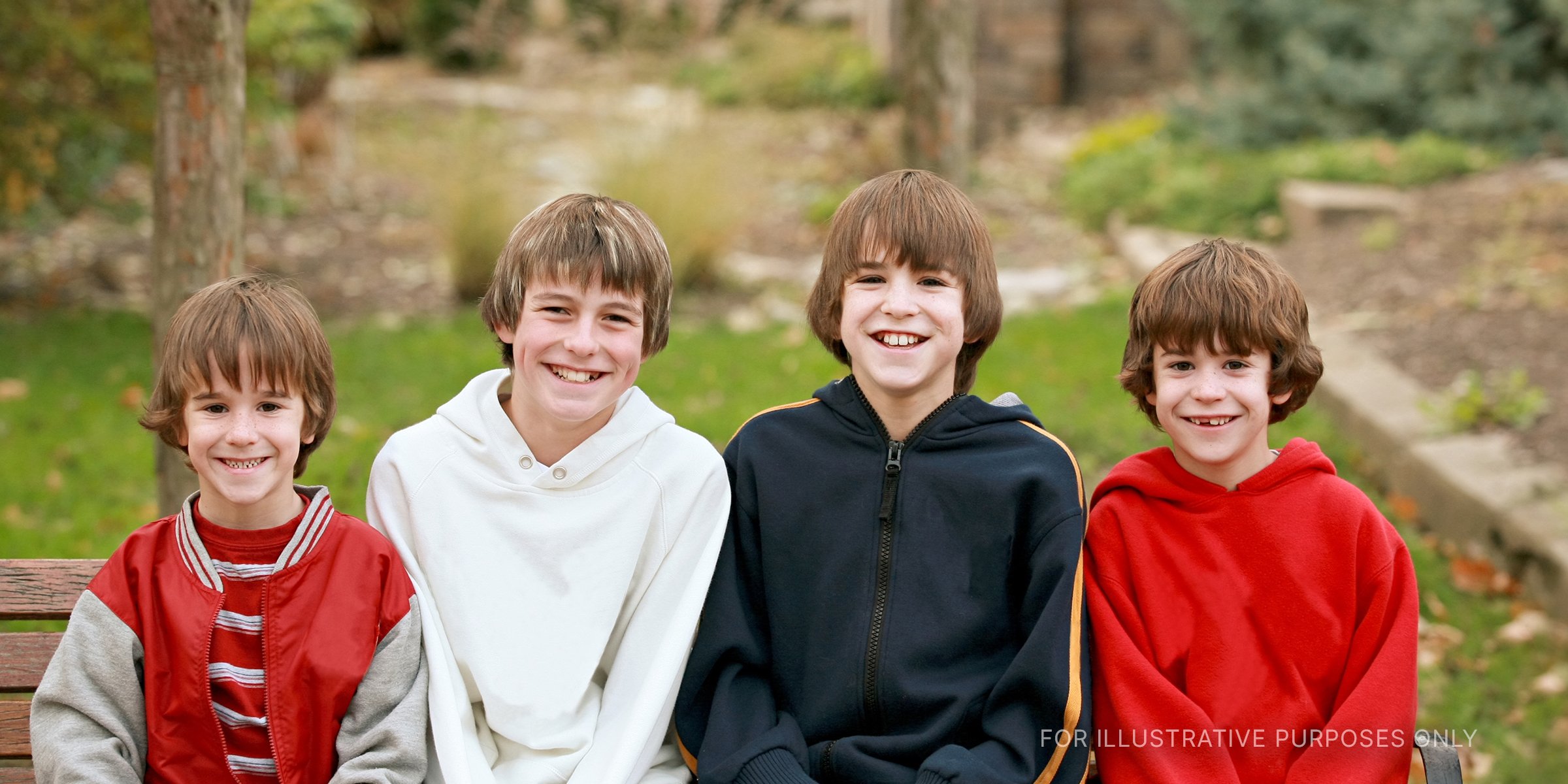 Four Boys Smiling For The Photo. | Source: Shutterstock