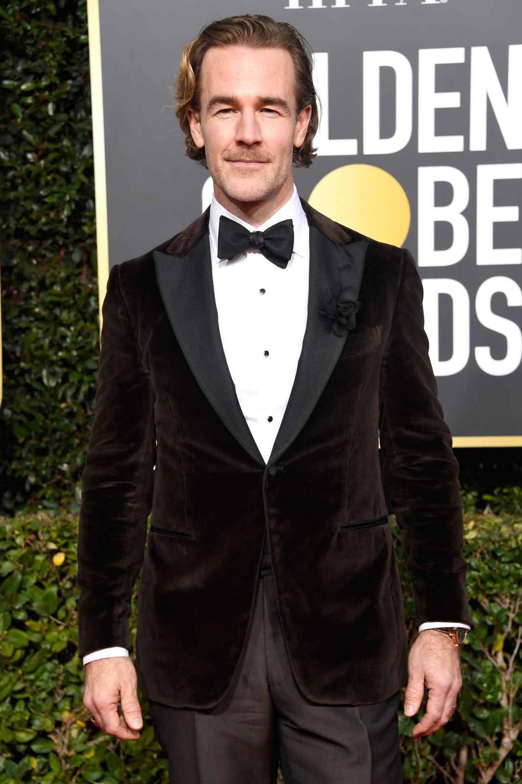 James Van Der Beek at the 76th Annual Golden Globe Awards at The Beverly Hilton Hotel on January 6, 2019 | Getty Images 