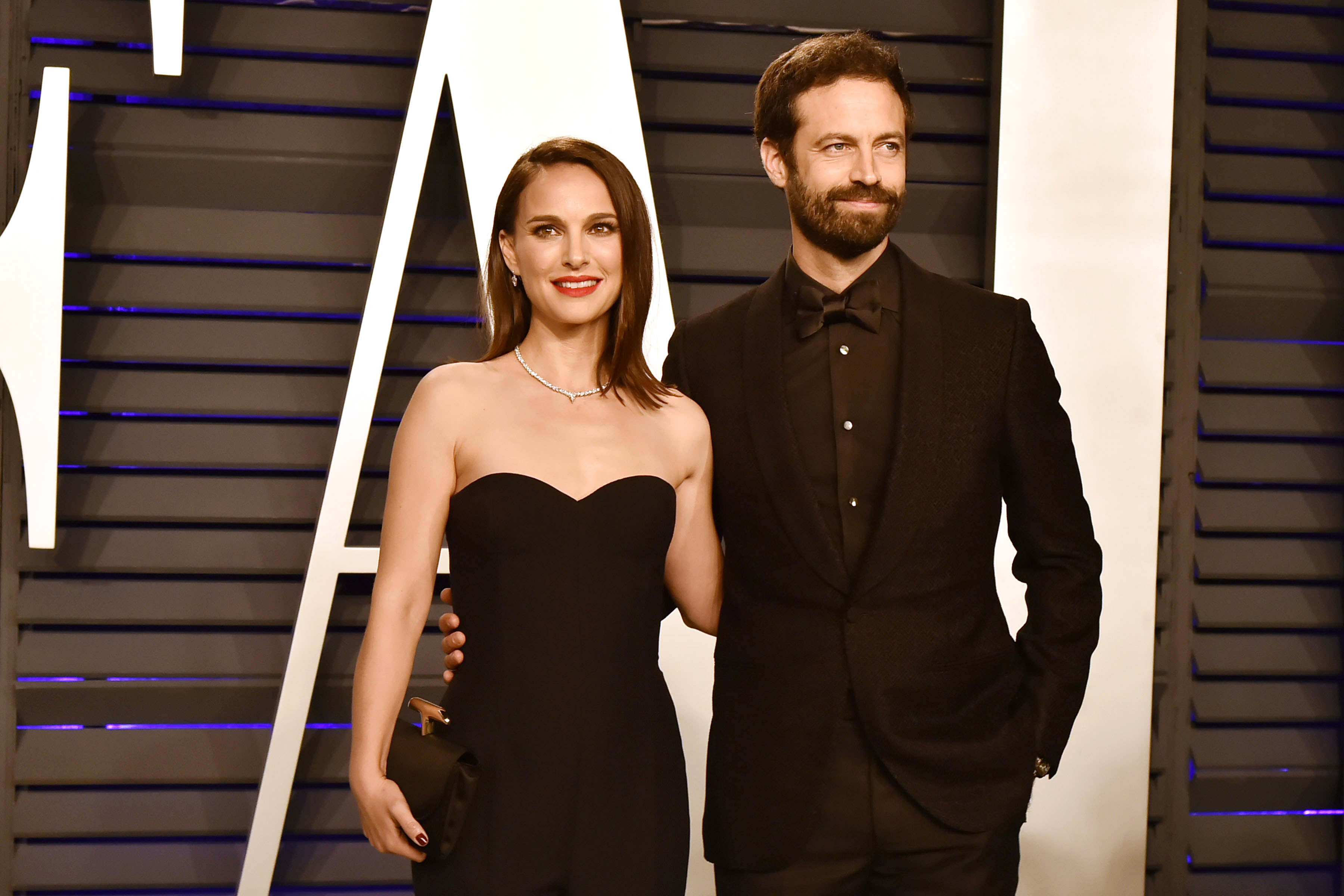 Natalie Portman and Benjamin Millepied in Beverly Hills, California on February 24, 2019 | Source: Getty Images