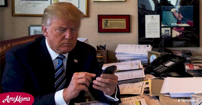 Melania Trump admits she can’t keep President Trump off Twitter