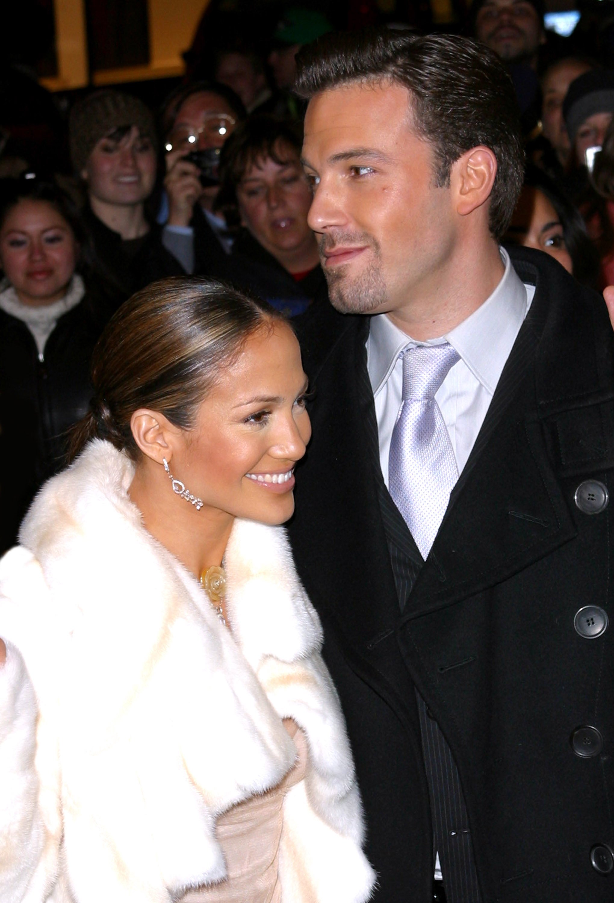 Jennifer Lopez and actor Ben Affleck during "Maid in Manhattan" premiere at The Rainbow Room in New York City, New York. | Source: Getty Images