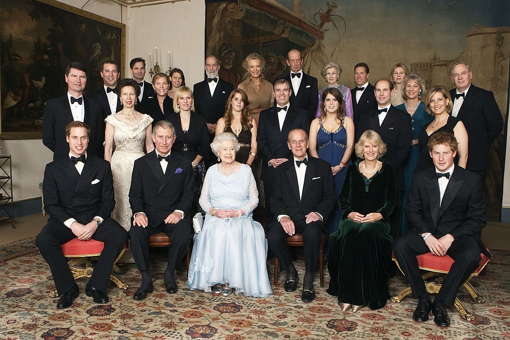  Queen Elizabeth II and HRH Prince Philip, Duke of Edinburgh are joined by members of the Royal Family for a dinner in Clarence House | Getty Images