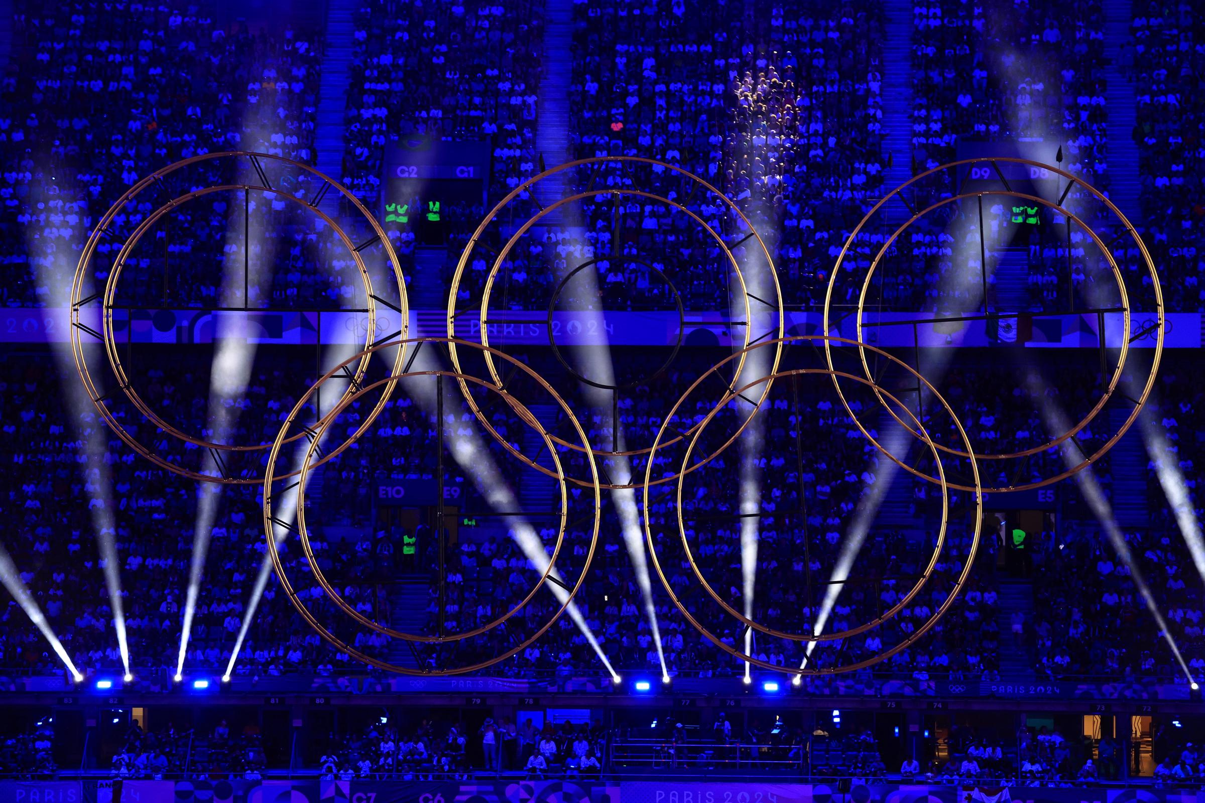 The closing ceremony of the Paris 2024 Olympic Games at the Stade De France on August 11, 2024, in Paris, France. | Source: Getty Images