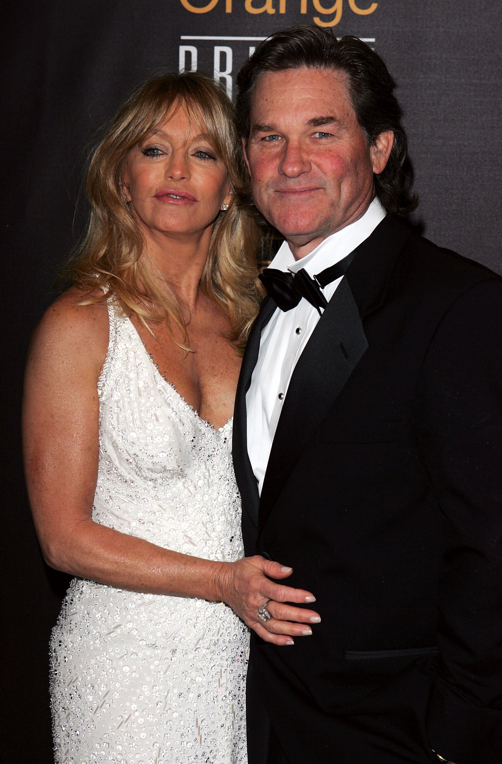 Goldie Hawn and Kurt Russell at the Odeon Leicester Square on February 12, 2005 in London | Source: Getty Images