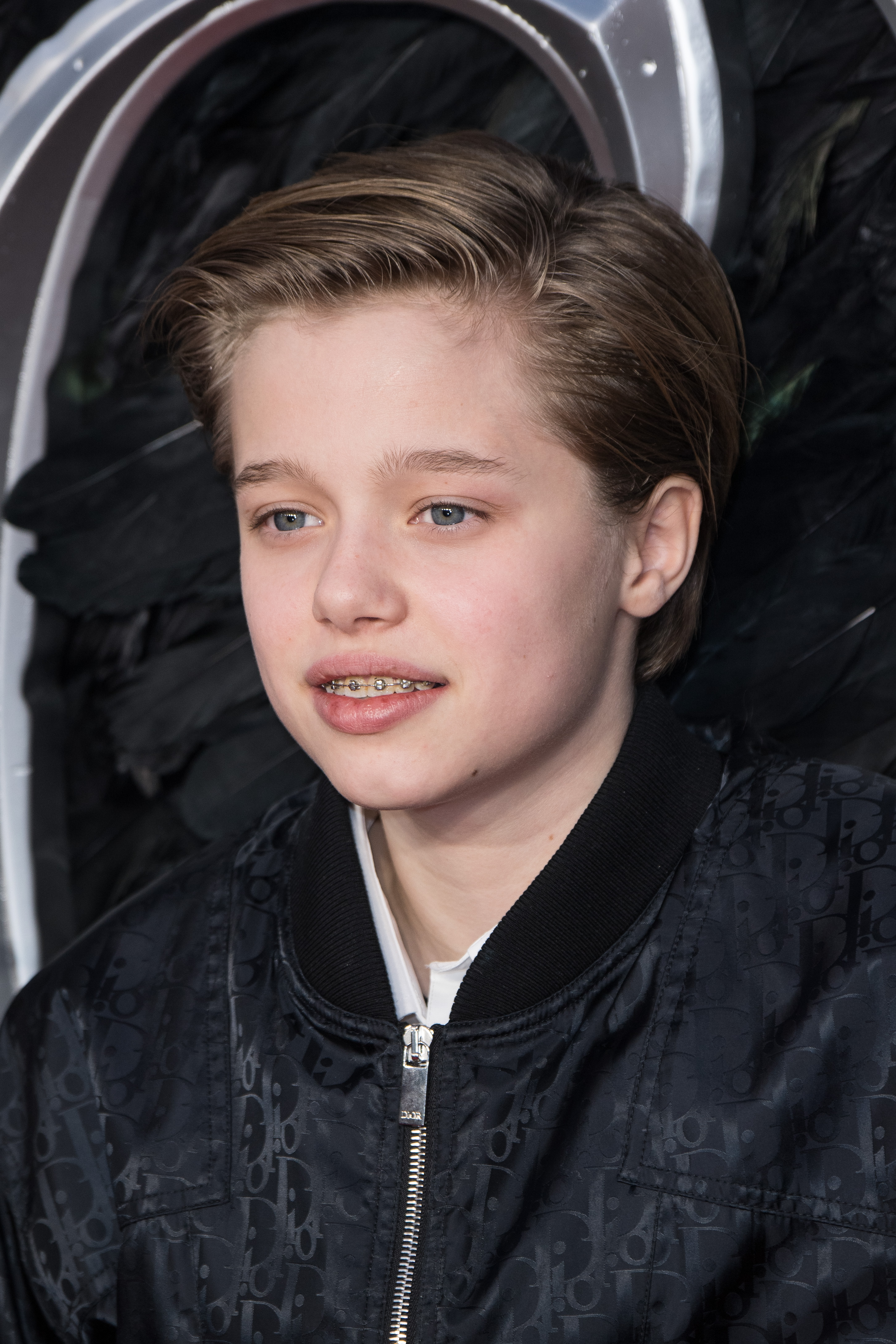 Shiloh Nouvel Jolie-Pitt  at the "Maleficent: Mistress of Evil" premiere in London in 2019 | Source: Getty Images