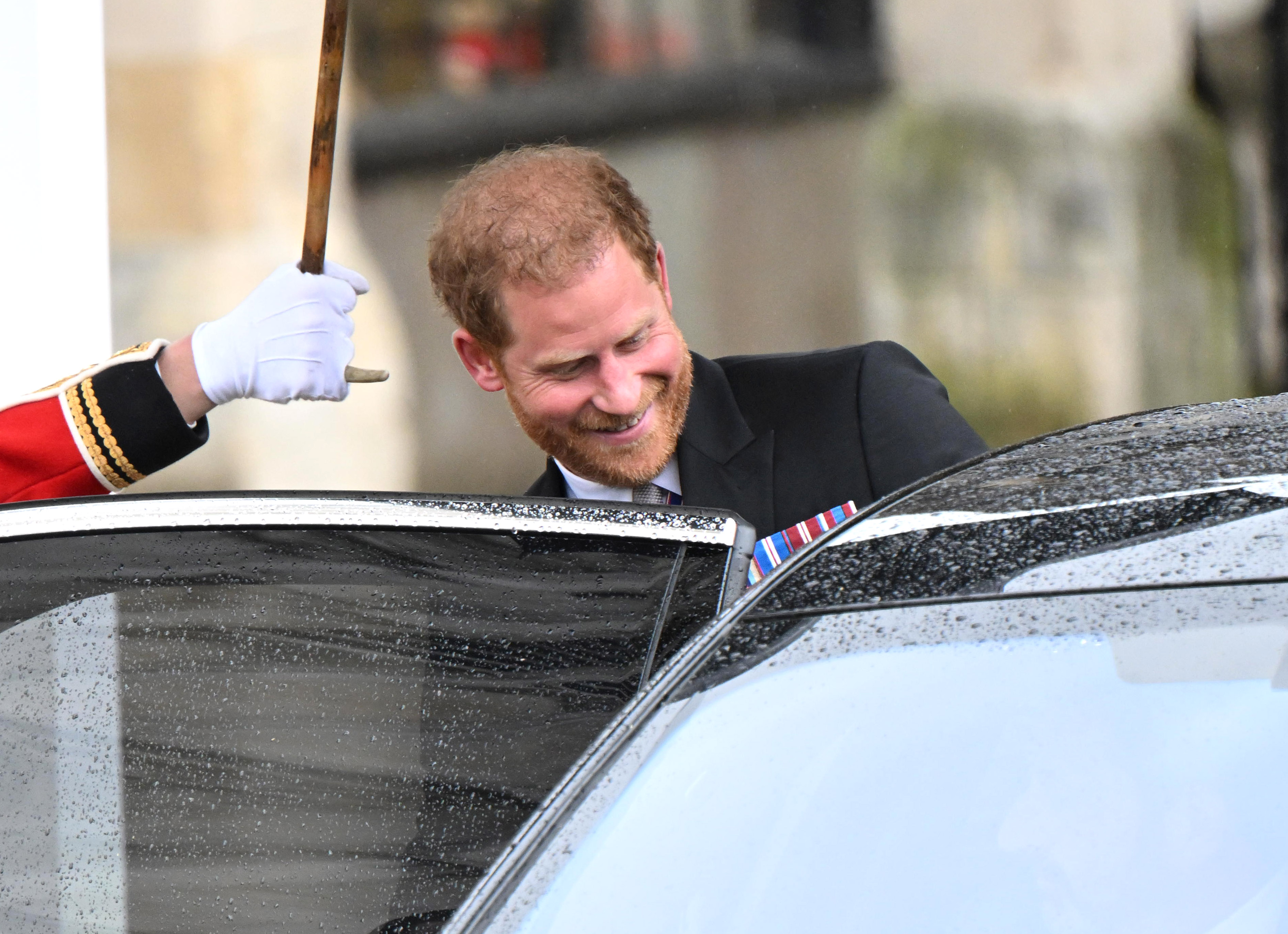 El duque de Sussex en la Abadía de Westminster, el 06 de mayo 2023 en Londres, Inglaterra. | Foto: Getty Images