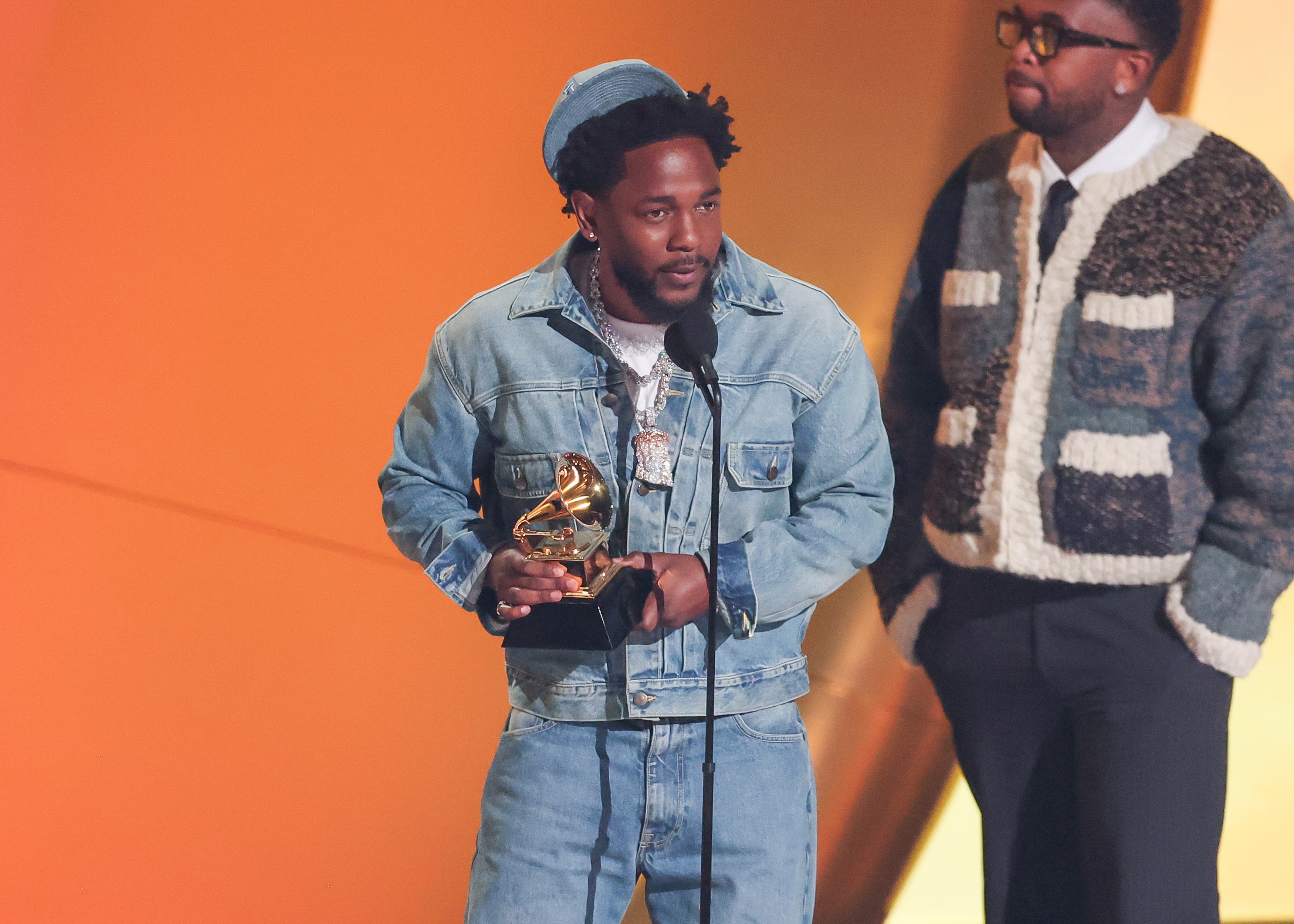 Kendrick Lamar at the 67th GRAMMY Awards on February 2, 2025, in Los Angeles, California | Source: Getty Images