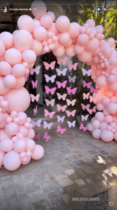 A scene from Dreams birthday party | Source: Instagram/Khloe Kardashian