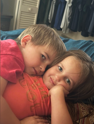 Briella shared a close bond with her older brother, Brock, whom her parents said she adored "with her whole heart." He was also at the babysitter's home when the tragic incident occurred. | Source: GoFundMe/In Loving Memory of Briella