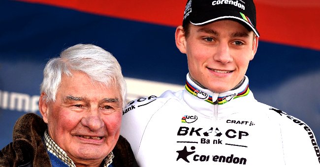 Raymond Poulidor et son petit-fils | Getty Images
