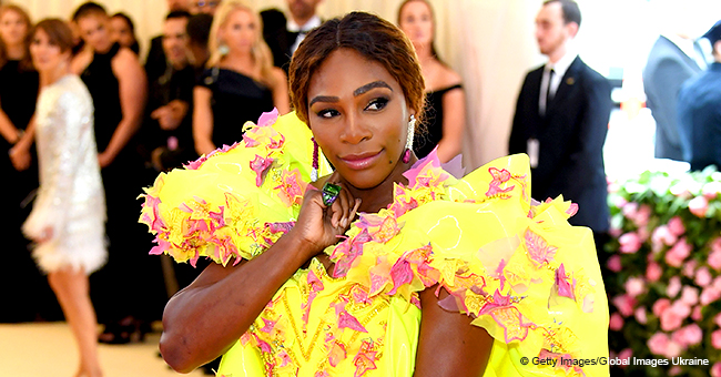 Serena Williams Rocks Versace Gown and Nike Sneakers at 2019 Met Gala